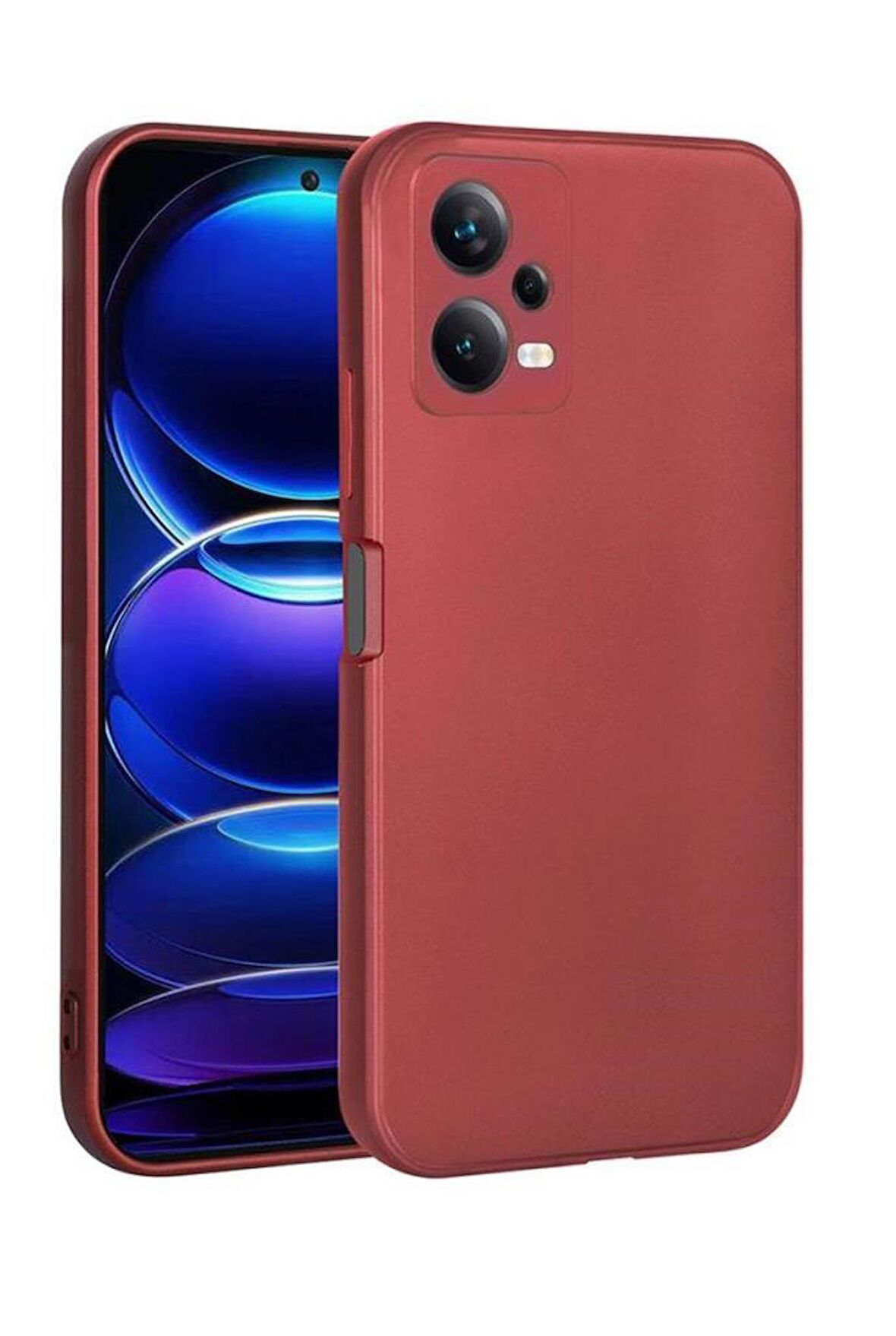 Xiaomi Redmi Note 12 5G Kılıf Kamera Çıkıntılı Soft Silikon