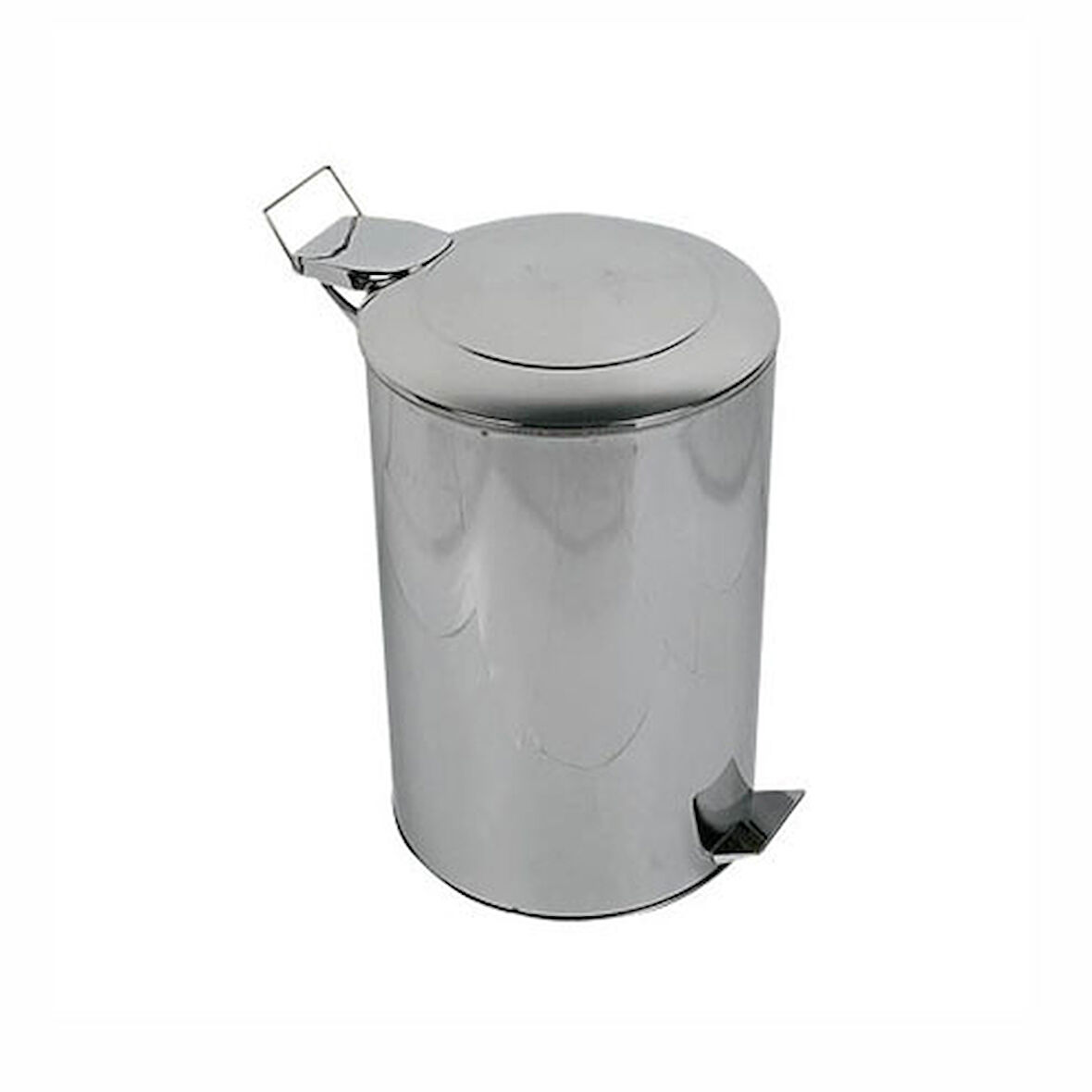 Okinox Metal Çöp Kovası, Pedallı Paslanmaz Metal Çelik 40 Lt 910239