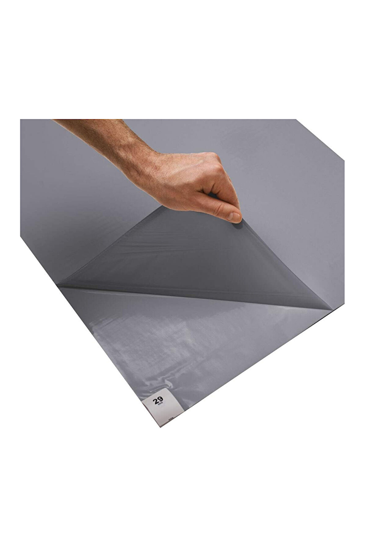 Hijyen Market Yapışkanlı Yaprak Paspas 45x115cm Gri 10 Plakalı Koli 911272
