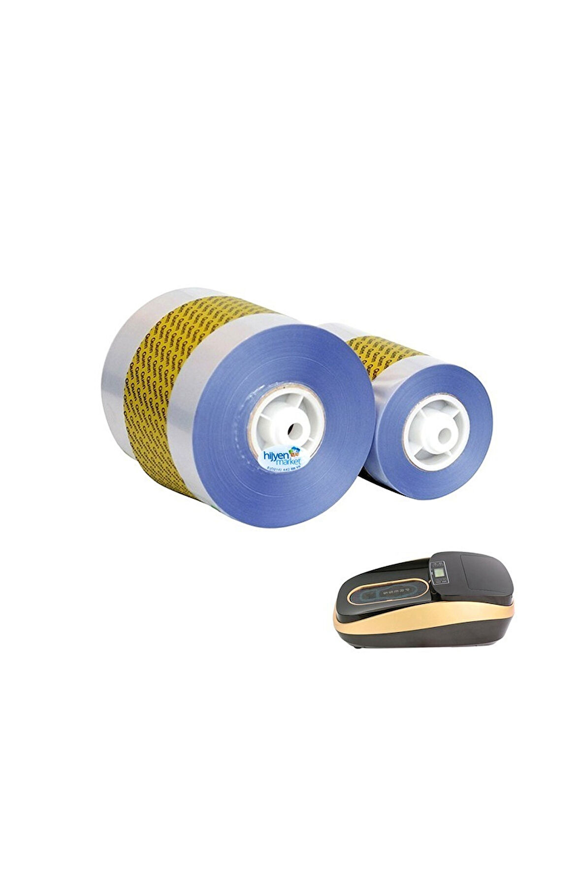 1000 Adetlik Rulo Quen PVC Isıtmalı Galoşmatik Galoşu 901625r