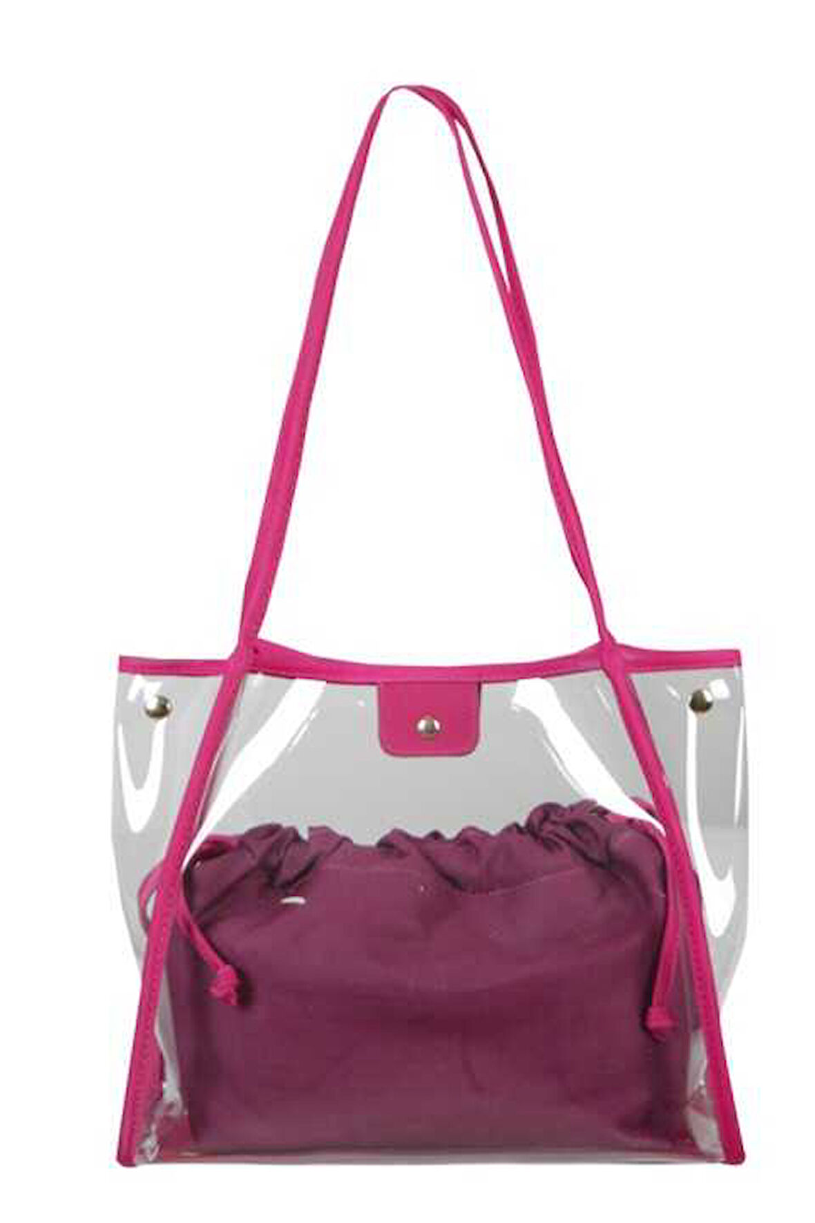 Hawra Omuz Çantası-212HL383T-Fuşya | undefined