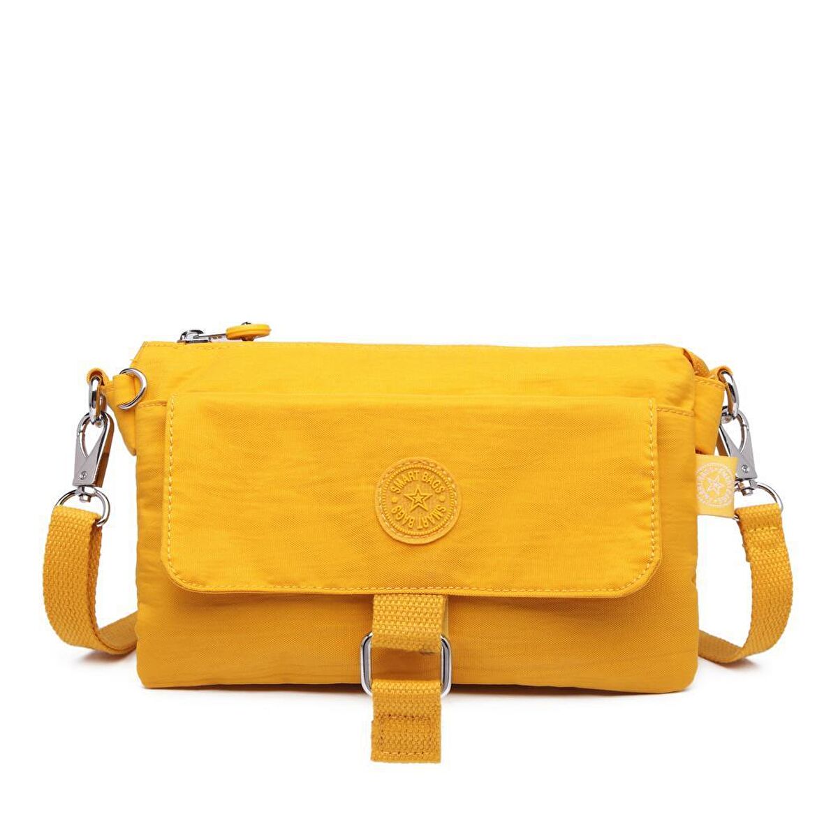 SMART BAGS SMBYB1147-0086 HARDAL KADIN MİNİK ÇAPRAZ ÇANTA