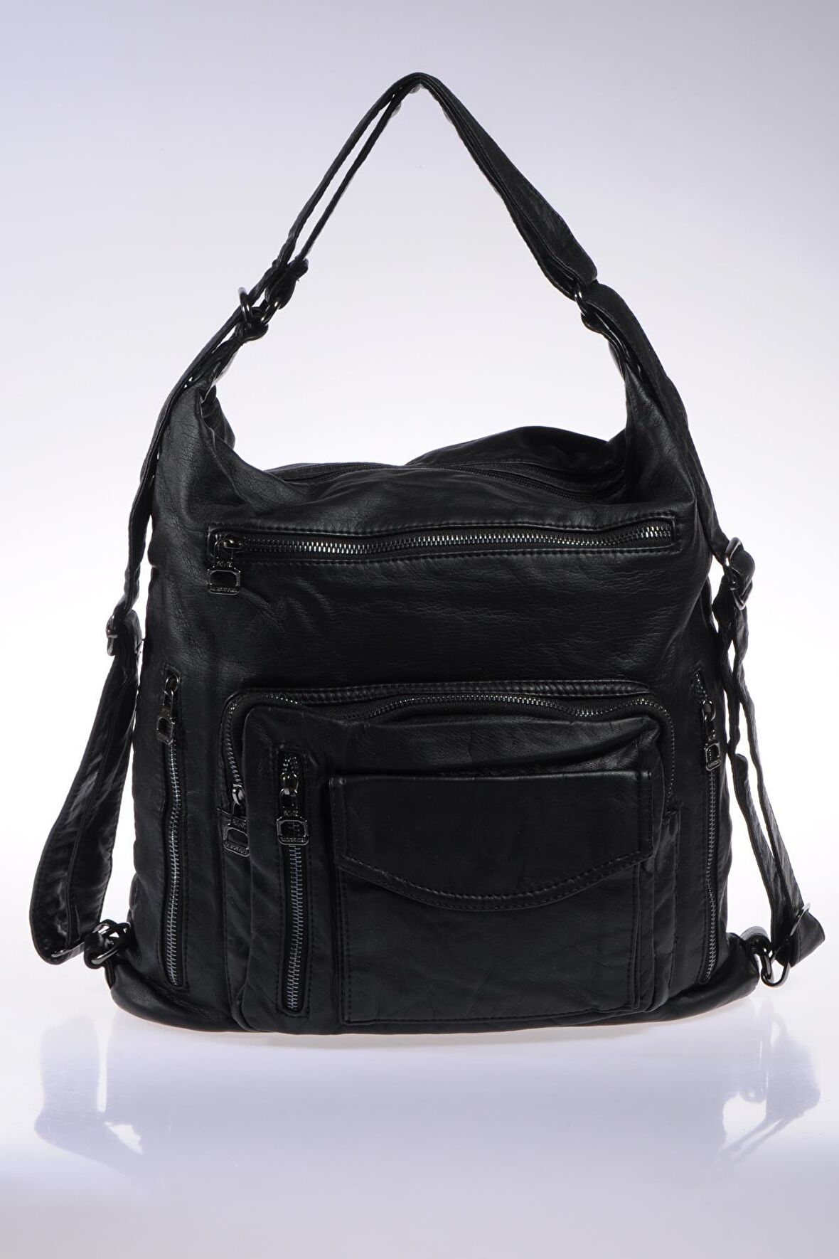 BARCELONA BRCYB1580-0001 SİYAH KADIN OMUZ ÇANTASI