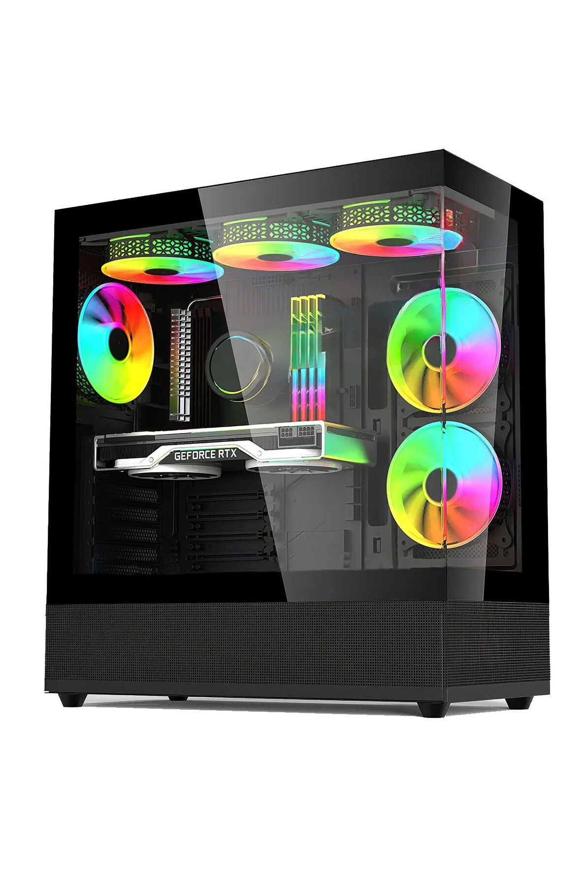 Mintra Shadow Intel Core I5 10400f 16GB 512GB M.2 Nvme Rtx2060 6GB Masaüstü Oyun Bilgisayarı