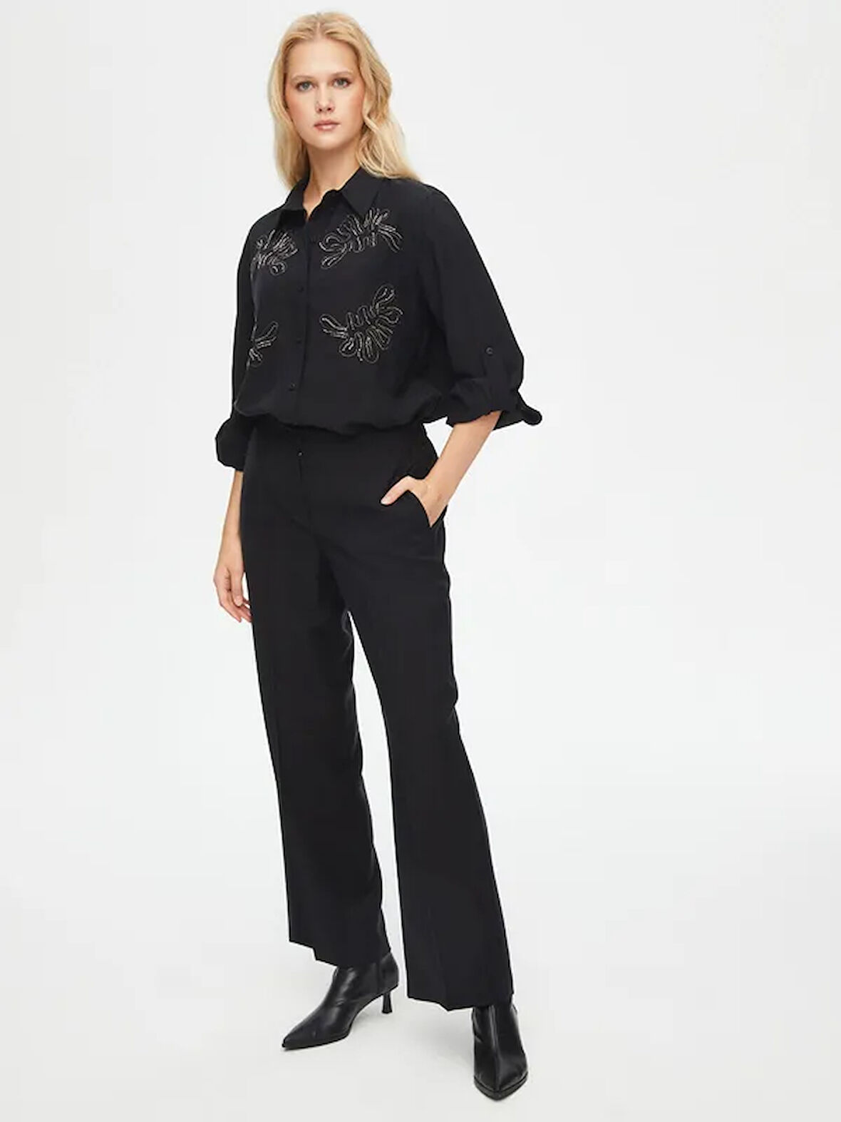 Wide Leg Fit Liyoselli Pantolon 69469