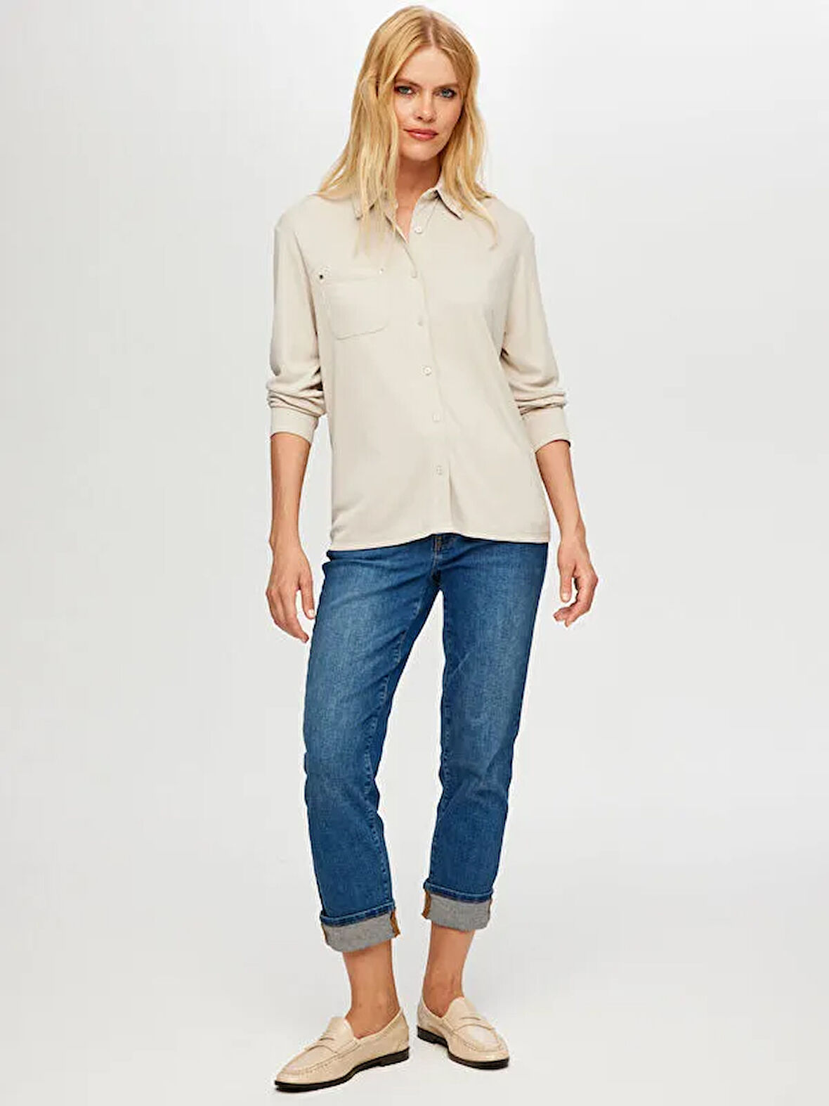 Modallı Örme Tunik S25TNK009