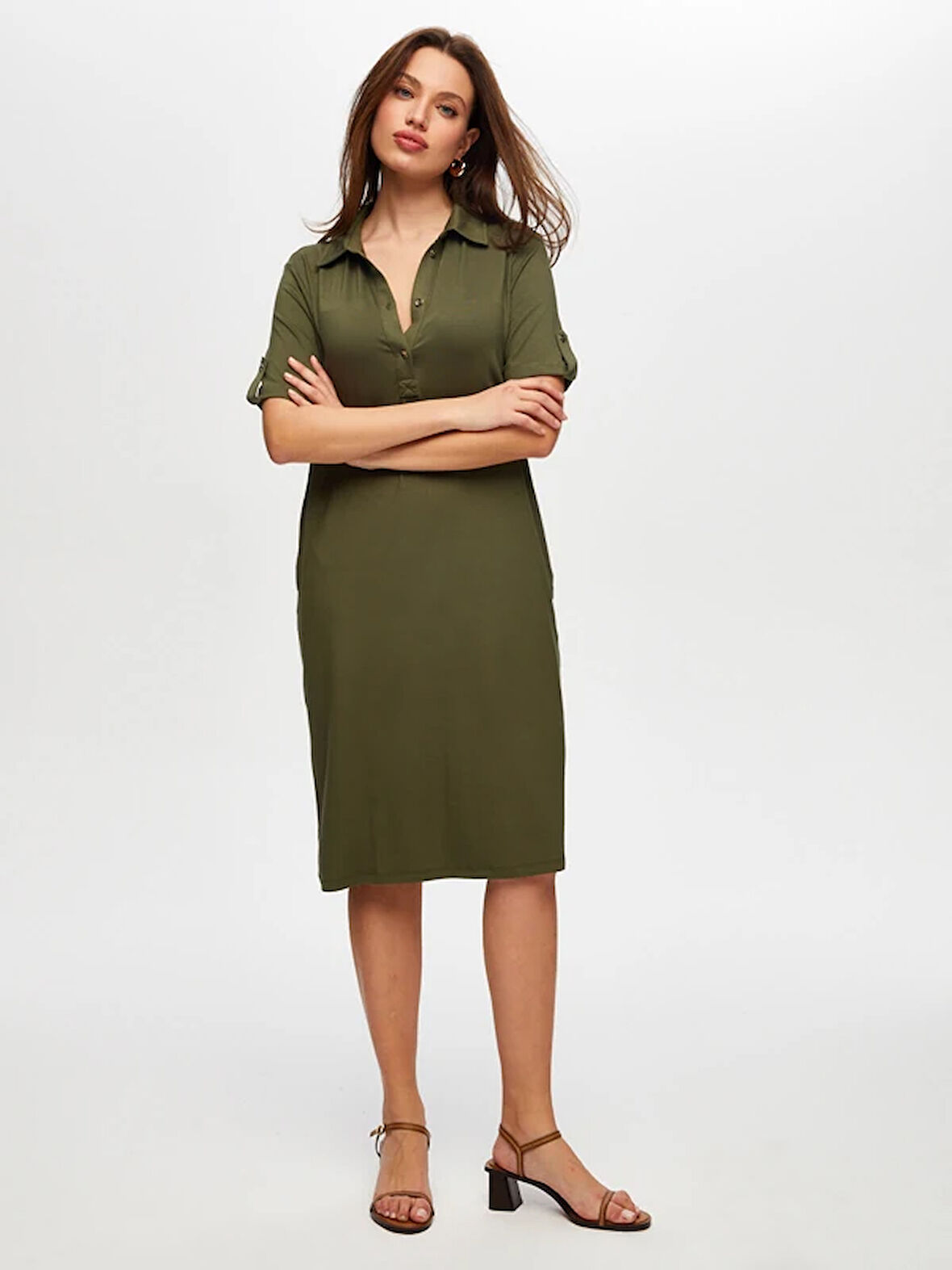 Polo Yaka Elbise S25ELB001
