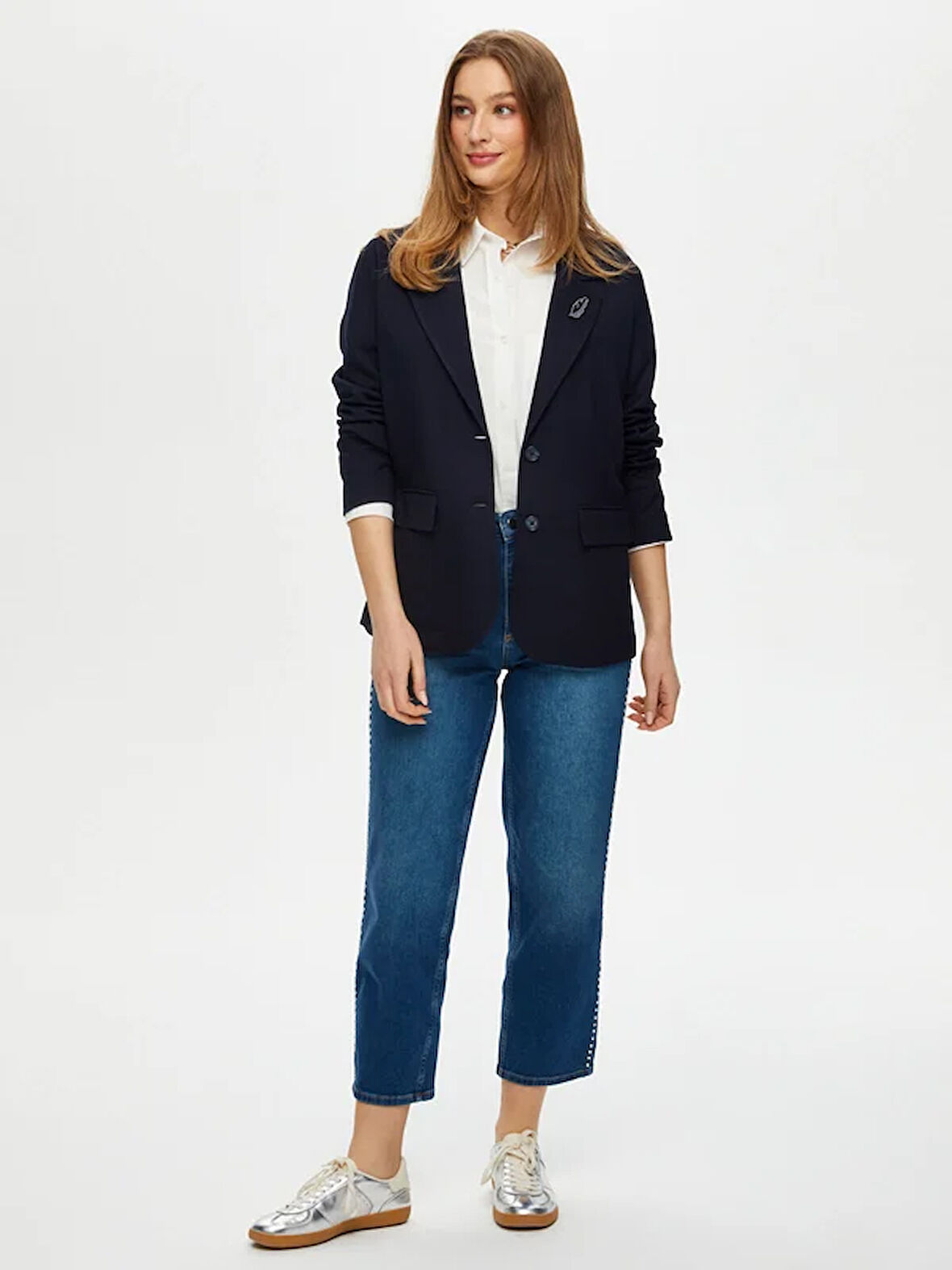 Örme Rahat Form Blazer Ceket S25CKT045
