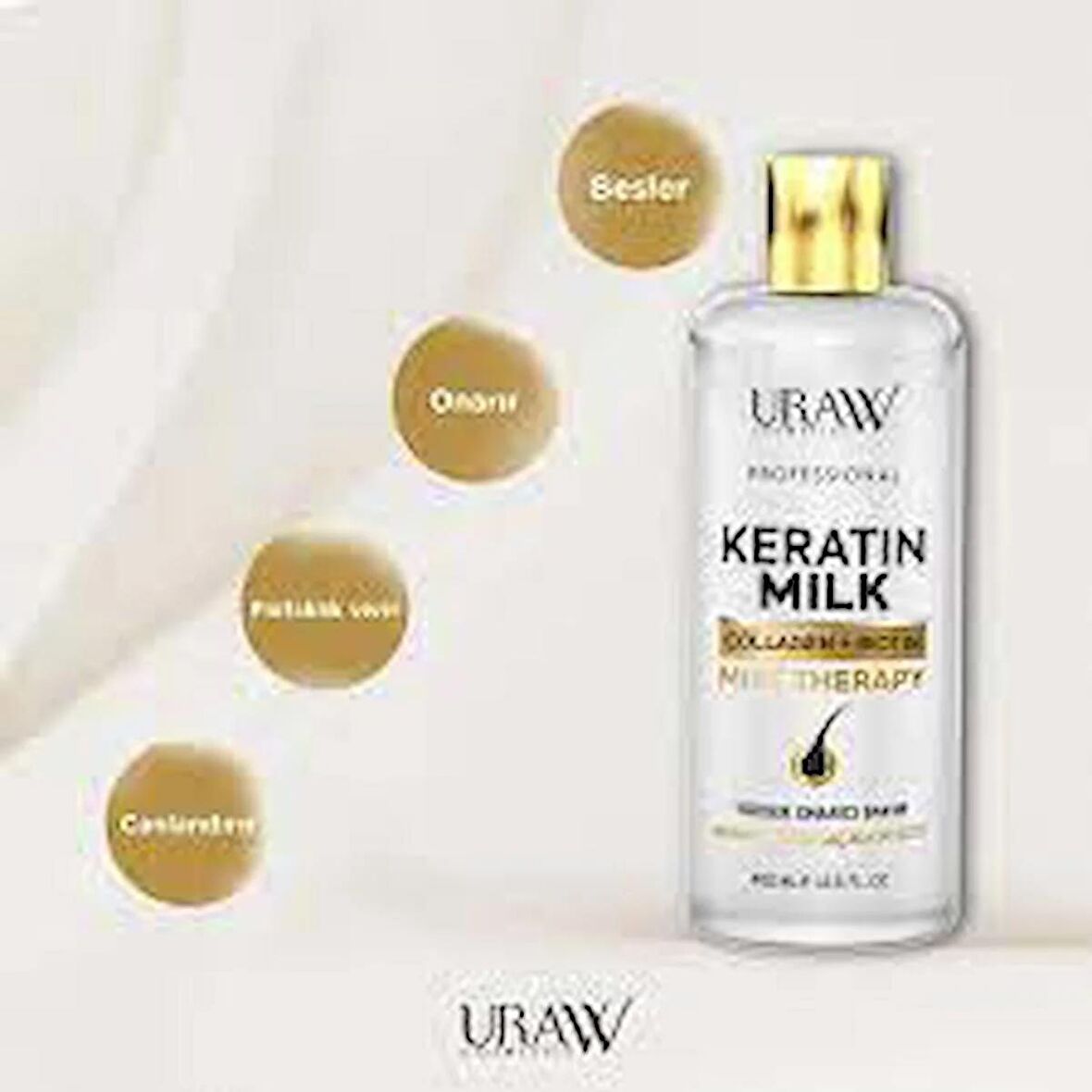 Uraw Keratin Sütü Collagen +biotin Içerikli Yoğun Onarıcı Bakım