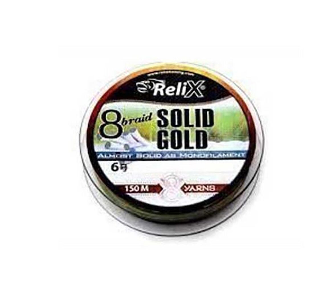 Relix 8x Solid Gold 28 Mm 150 Mt İpek Misina