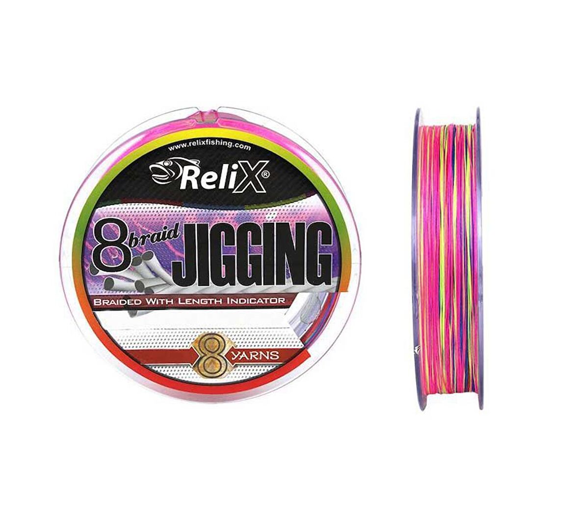 Relix 8x Jigging M.Colour 32mm 150mt İpek Misina