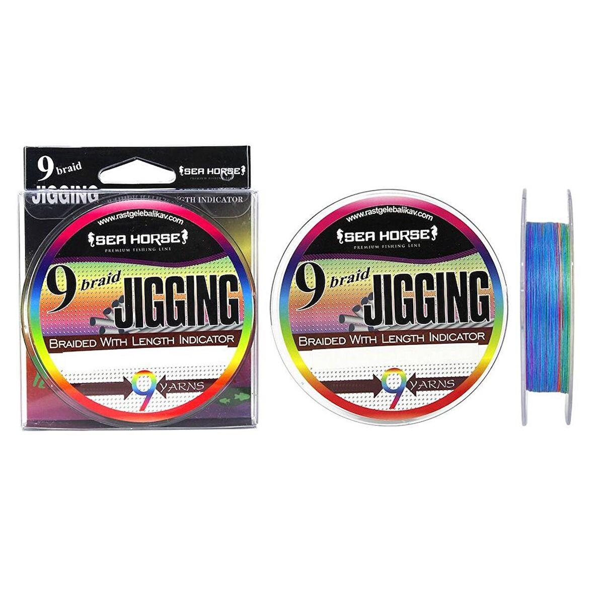 Sea Horse Jigging Pe 0,18 Mm 150mt 9x İpek Misina