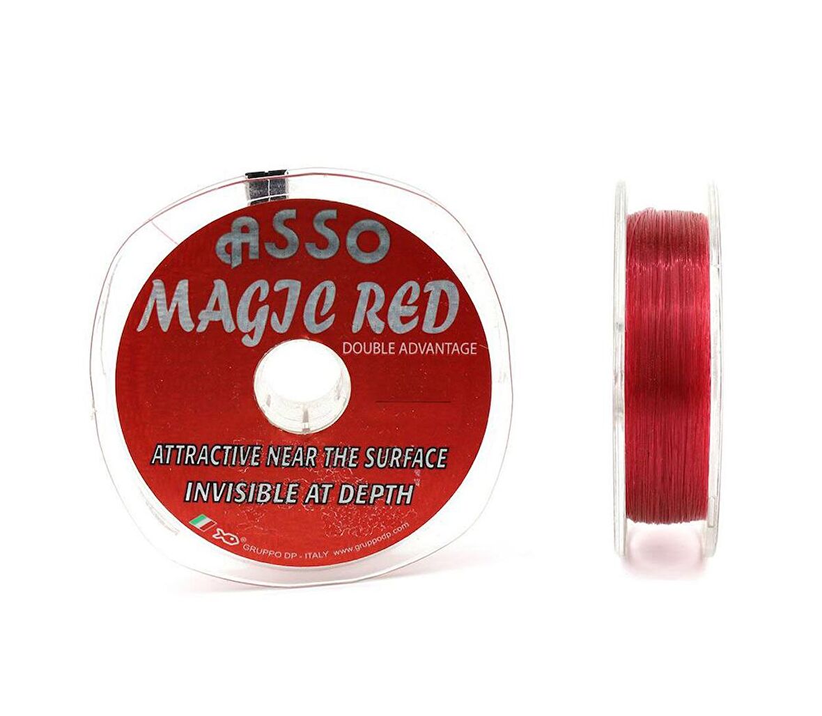 Asso Magic Red 0,30mm 100m Misina