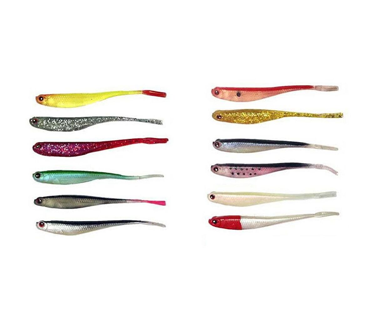 Sea Horse Sılikon Balık 20'li Paket