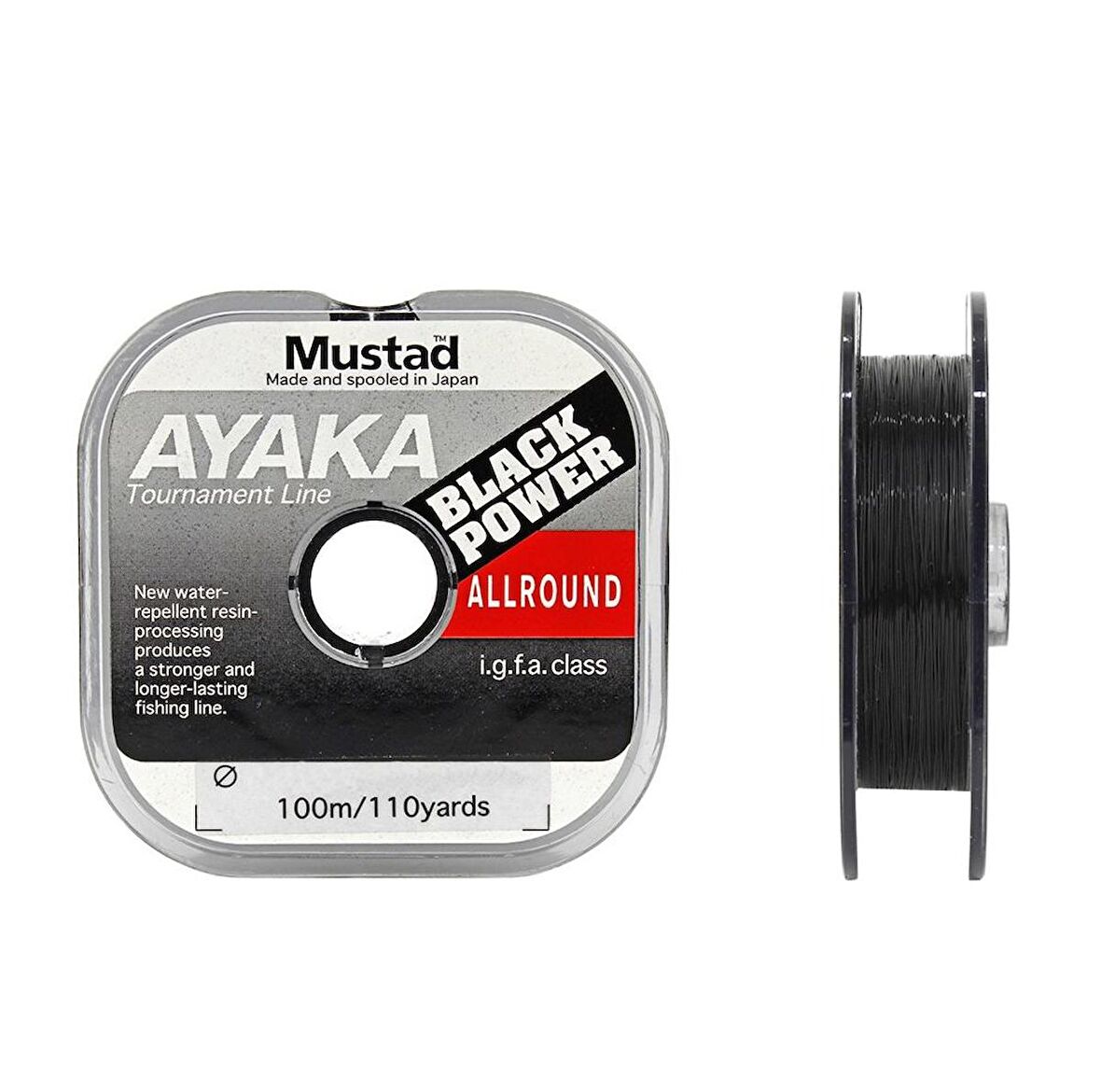 Mustad Ayaka Black Power Allround 0,16mm 100mt