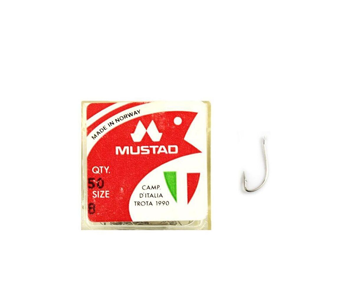 Mustad Kutu İğne 225 No:8 50 Pcs