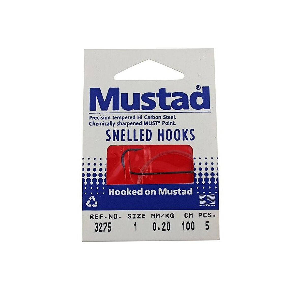 Mustad 3275 100 Cm 0,20 Mm No:1 5 Li Paket