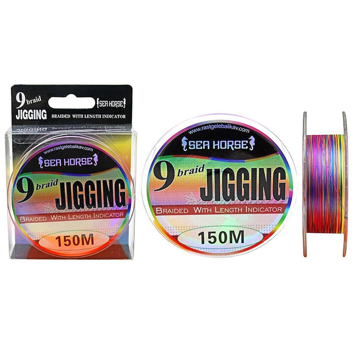 Sea Horse Jigging Pe 0,12 Mm 150mt 9x İpek Misina