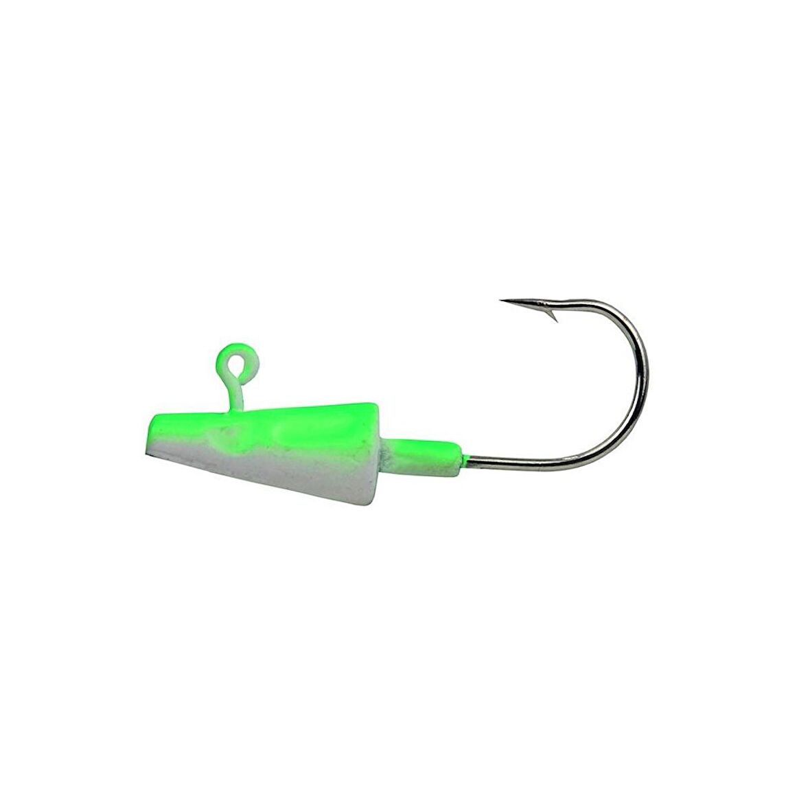 Sea Horse Balık Kafa Jig Head 5gr 10 Lu Pkt Yeşil