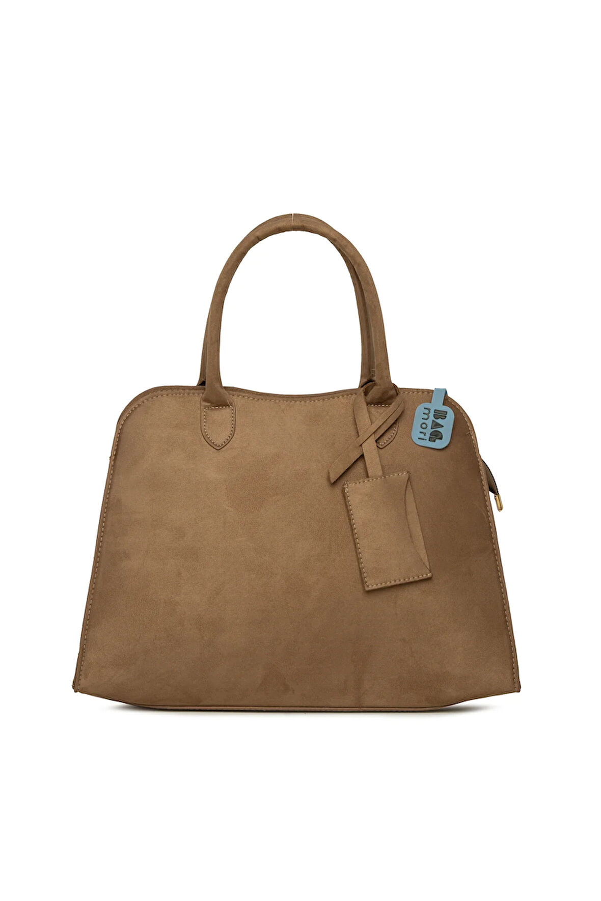 Vizon  Sallantı Detaylı Süet Tote Çanta M000008561