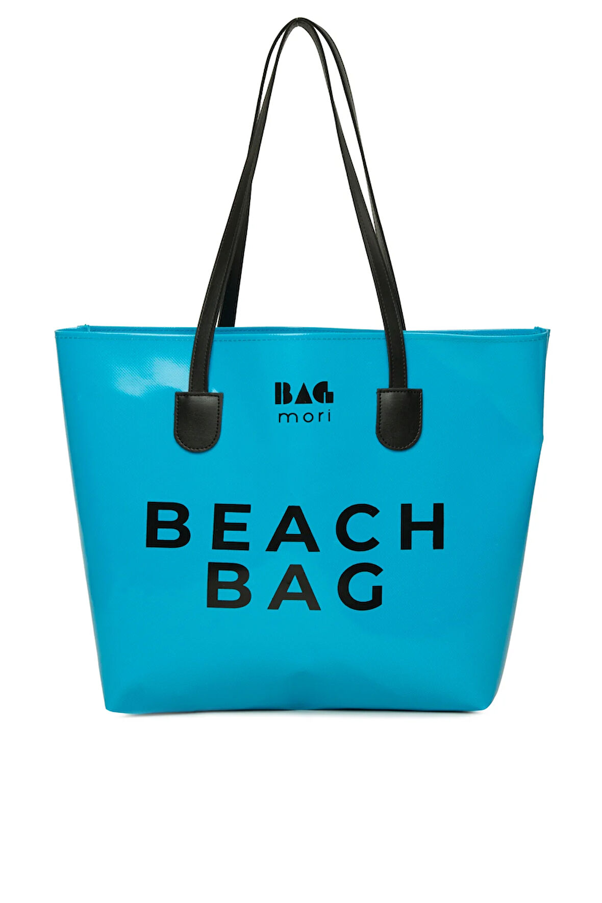 Mavi  Beach Bag Baskılı Plaj Çantası M000008612