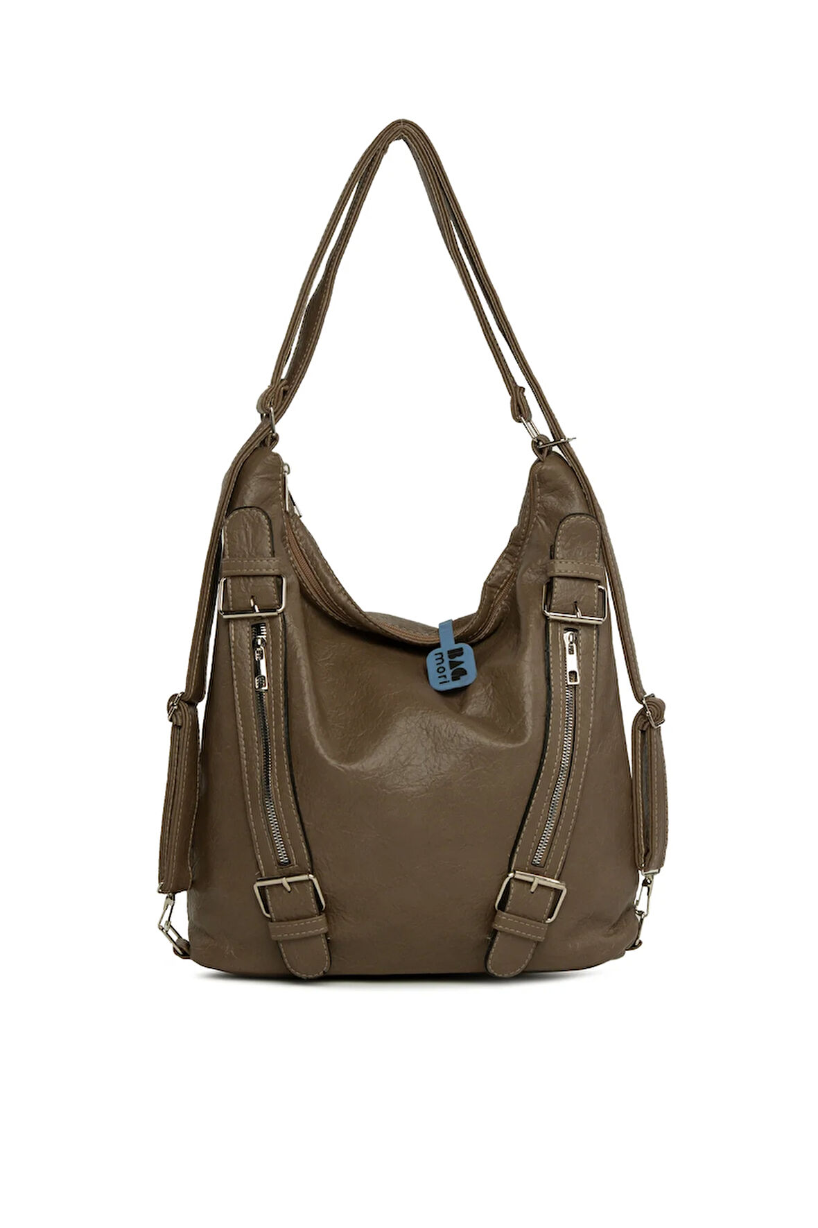 Vizon  Yumuşak Dokulu Kemer Detaylı Askılı ve Sırt Salaş Çanta M000008637