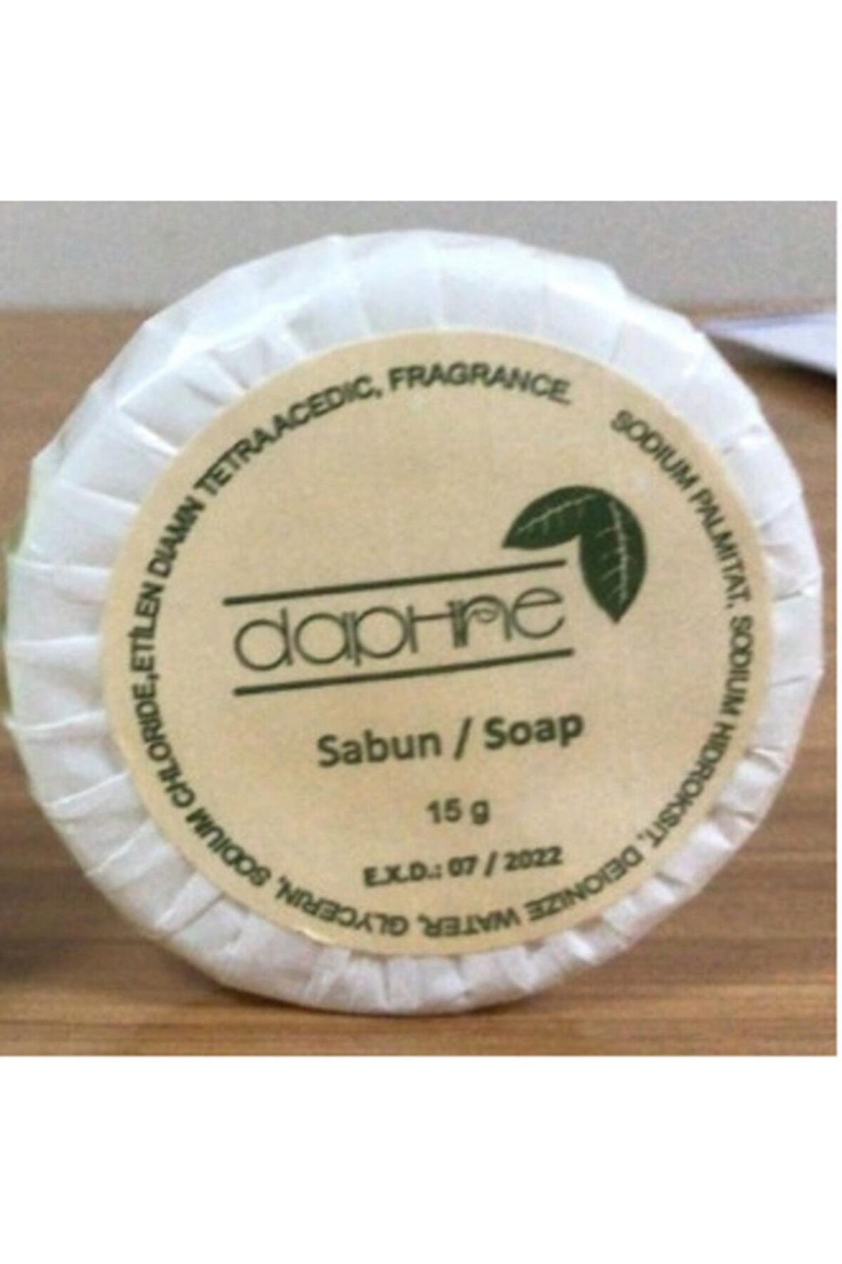 Organik Sargılı Sabun 15 gr 100 Adet