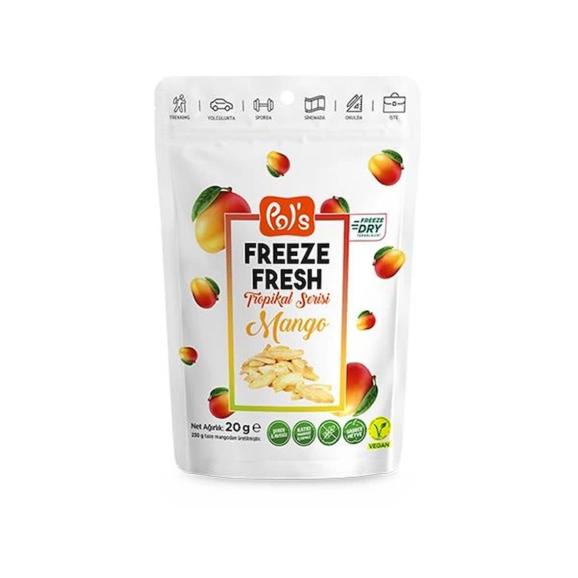 Pol’s Freeze Fresh Mango 20 G