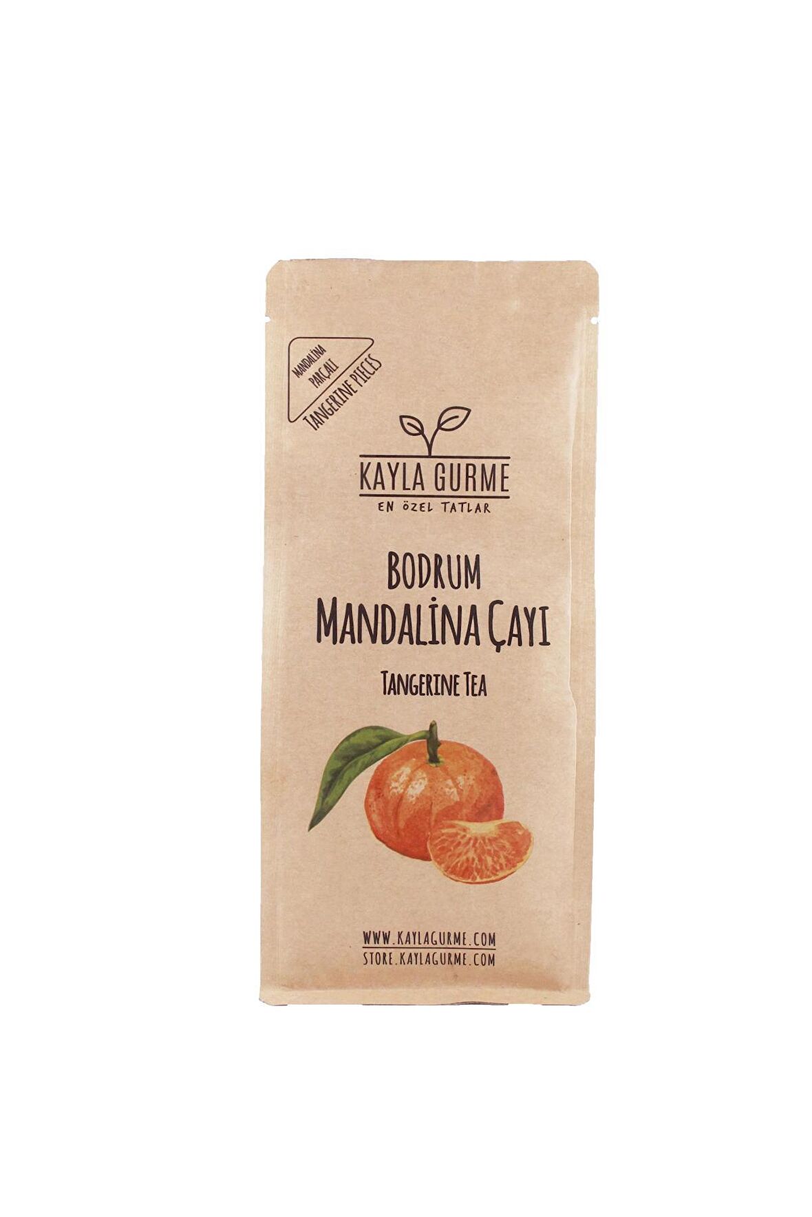 Kayla Gurme Mandalina Çayı - Mandalina Parçalı  1 Kg.