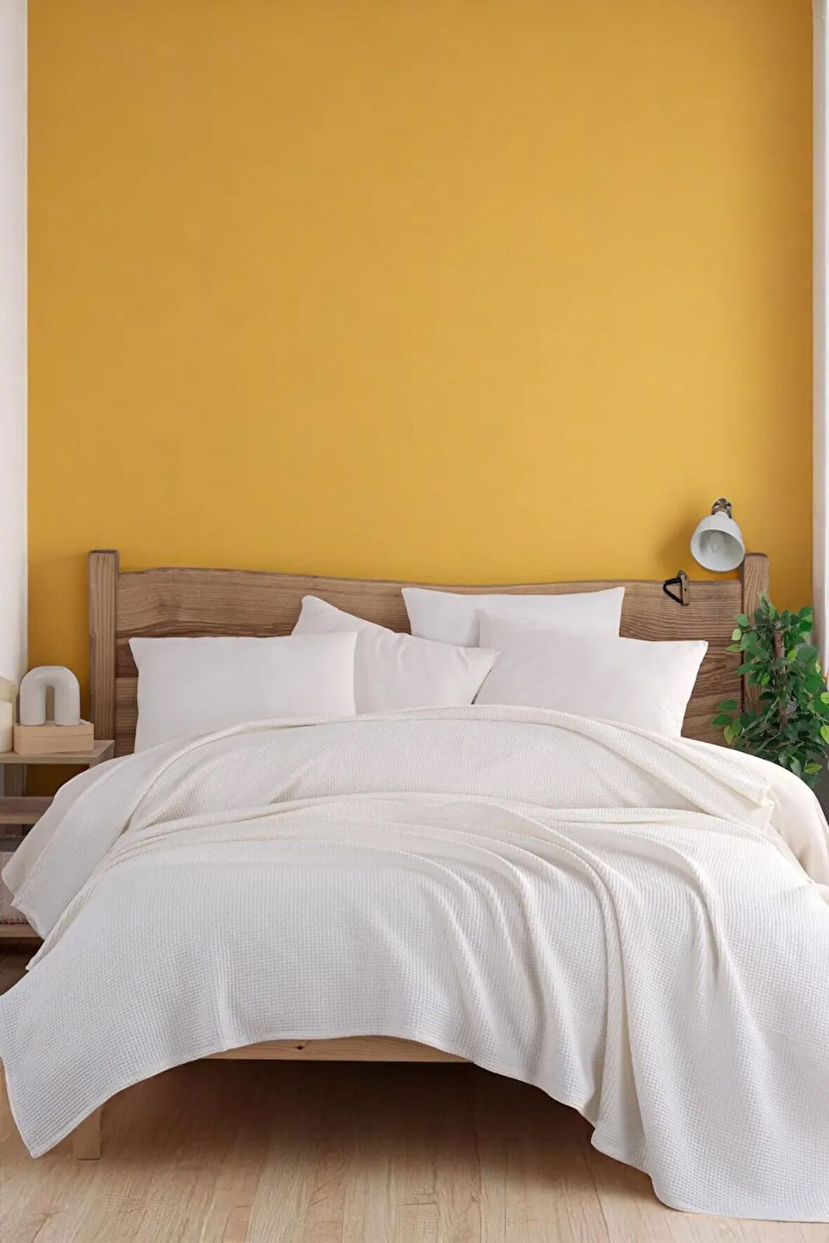 Ecocel Pike Örtü Battal 220x230cm Sincere Krem