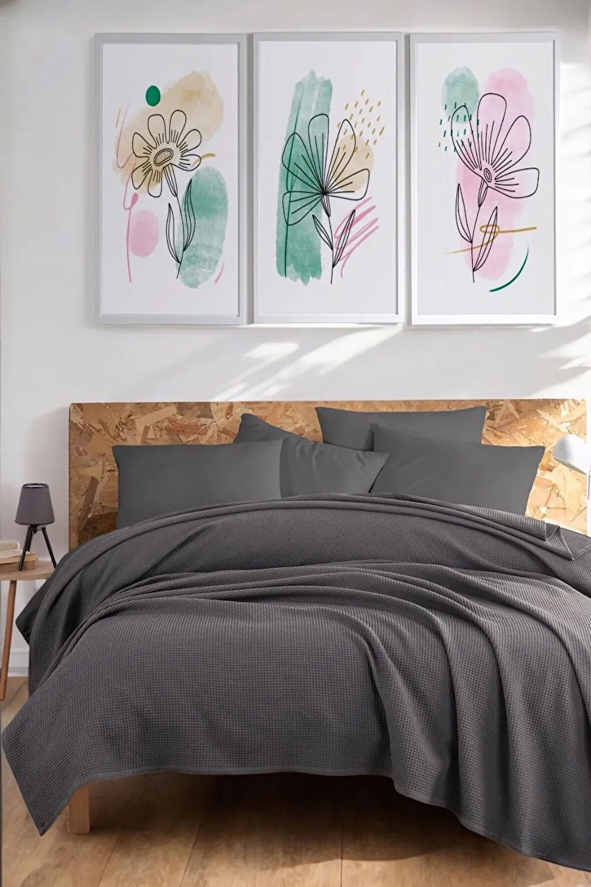 Ecocel Pike Örtü Battal MegaKing 260x230cm Sincere Antrasit