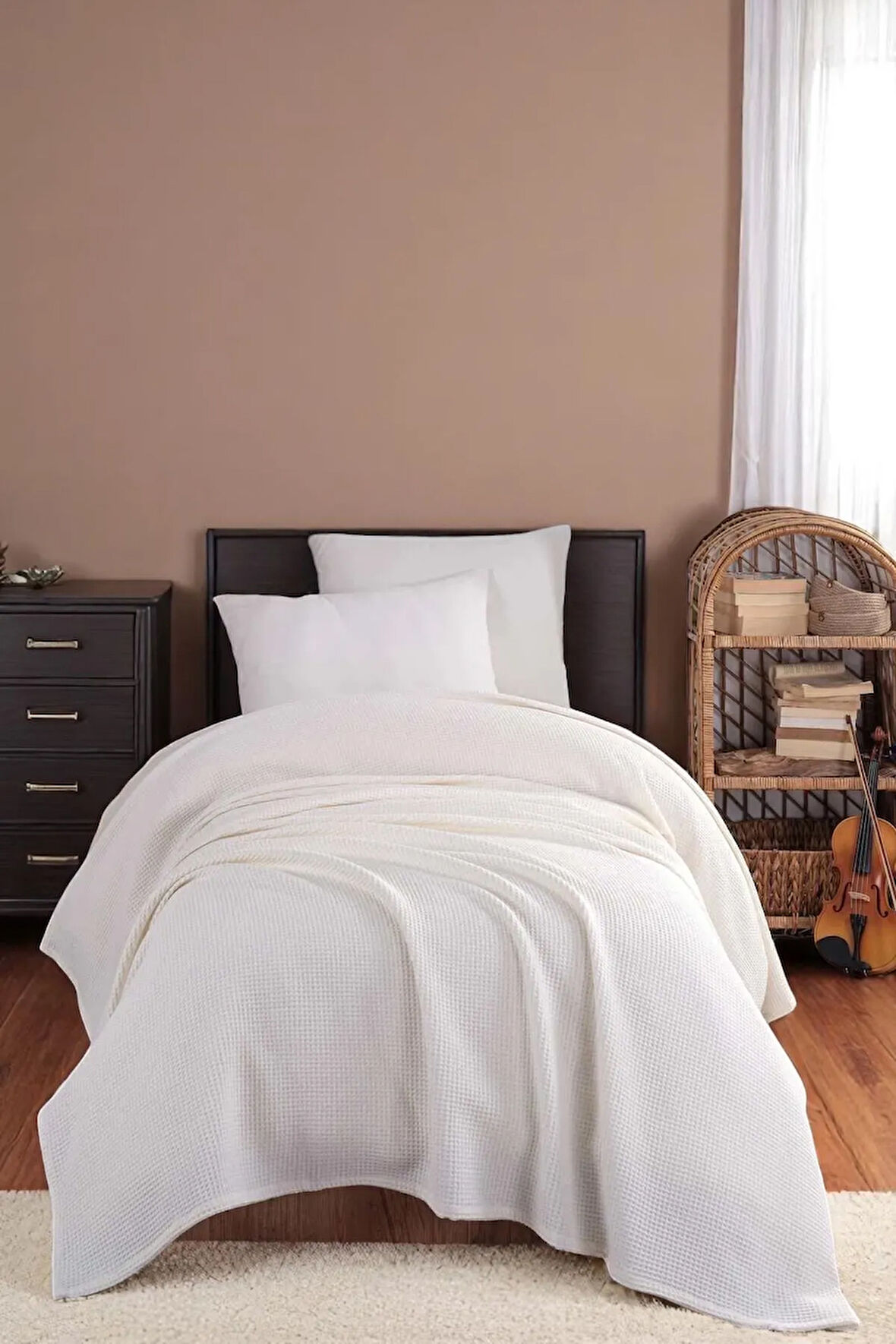 Ecocel Pike Örtü Bebek 100x120cm Sincere Krem