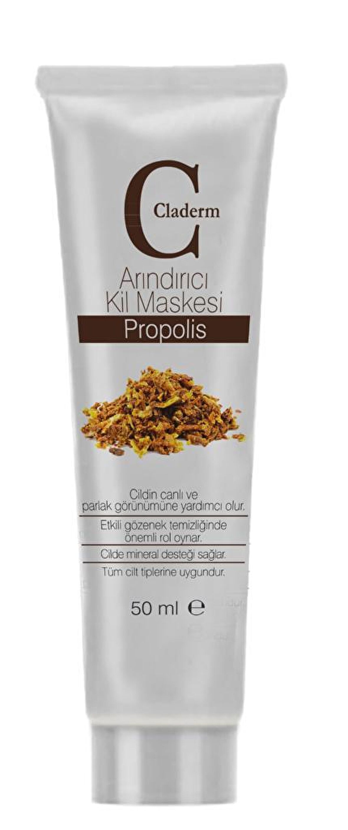 Claderm 50 ml Kil Maskesi – Propolis