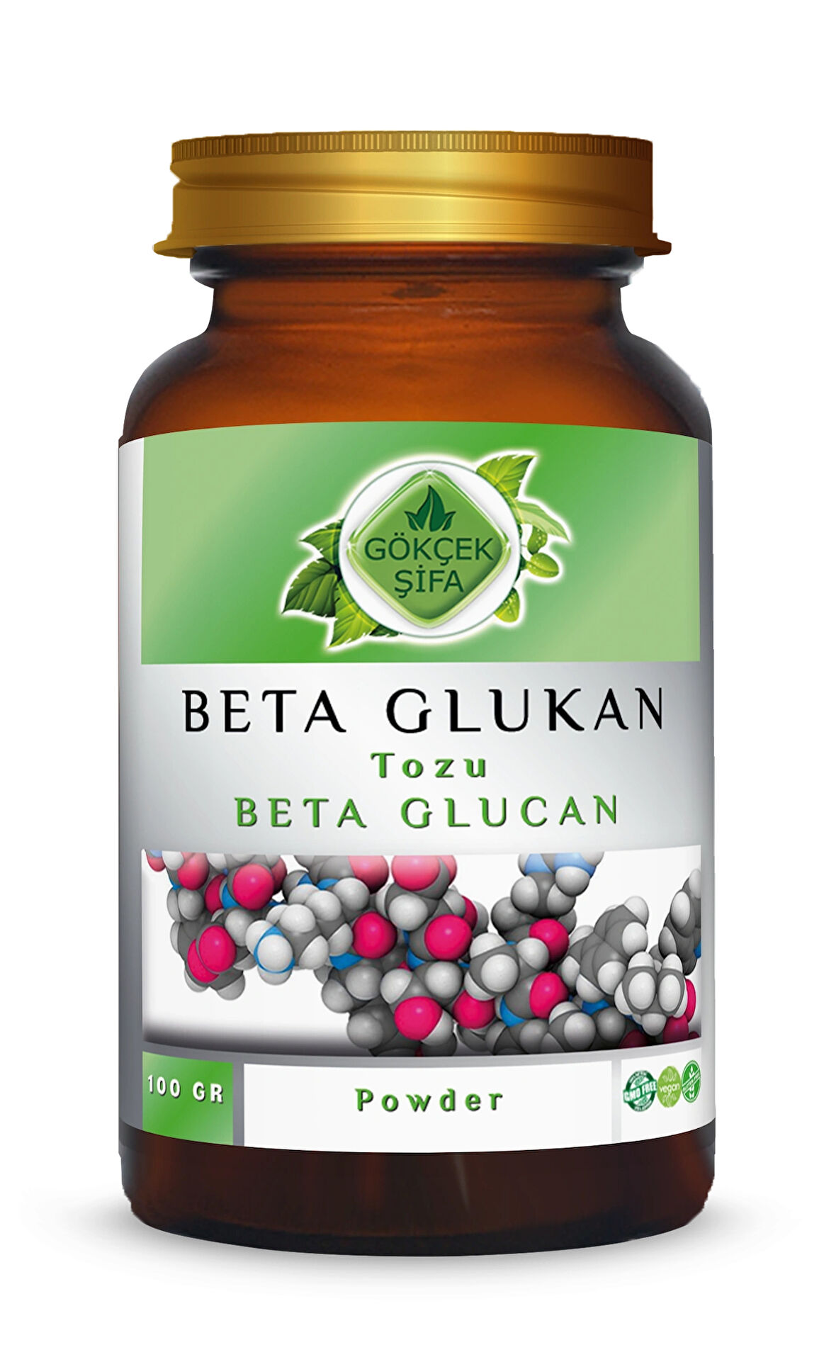 Beta Glukan Toz Ekstresi 100 gr Cam Kavanoz