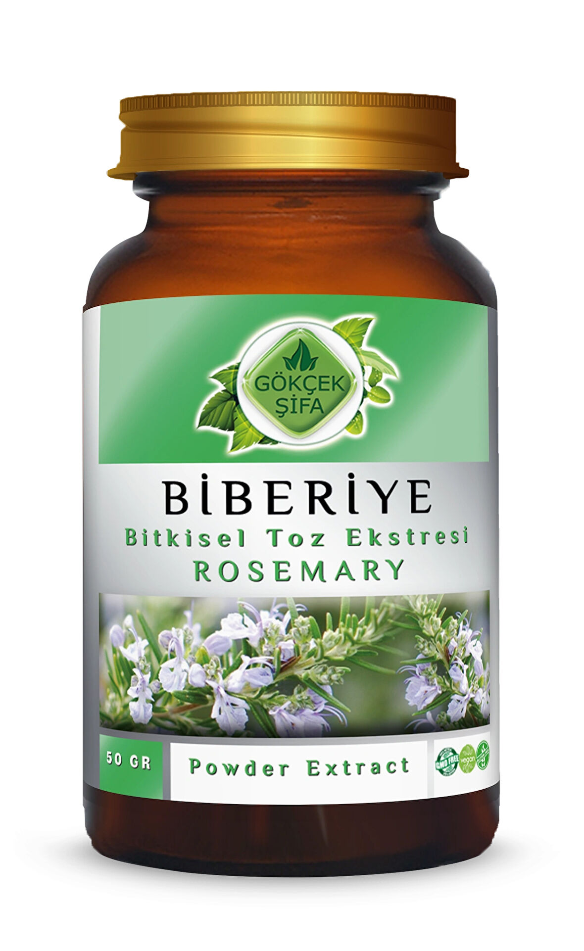 Biberiye Toz Ekstresi 50 Gr. Cam Kavanoz