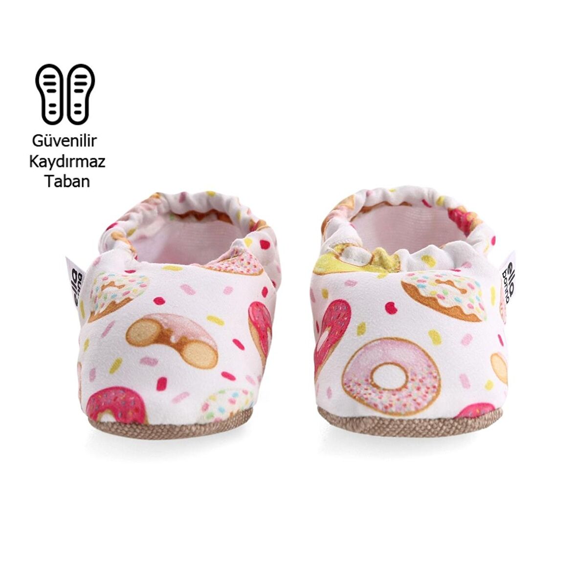 Donat Organik Pamuk Ev Kreş Ayakkabısı Patik