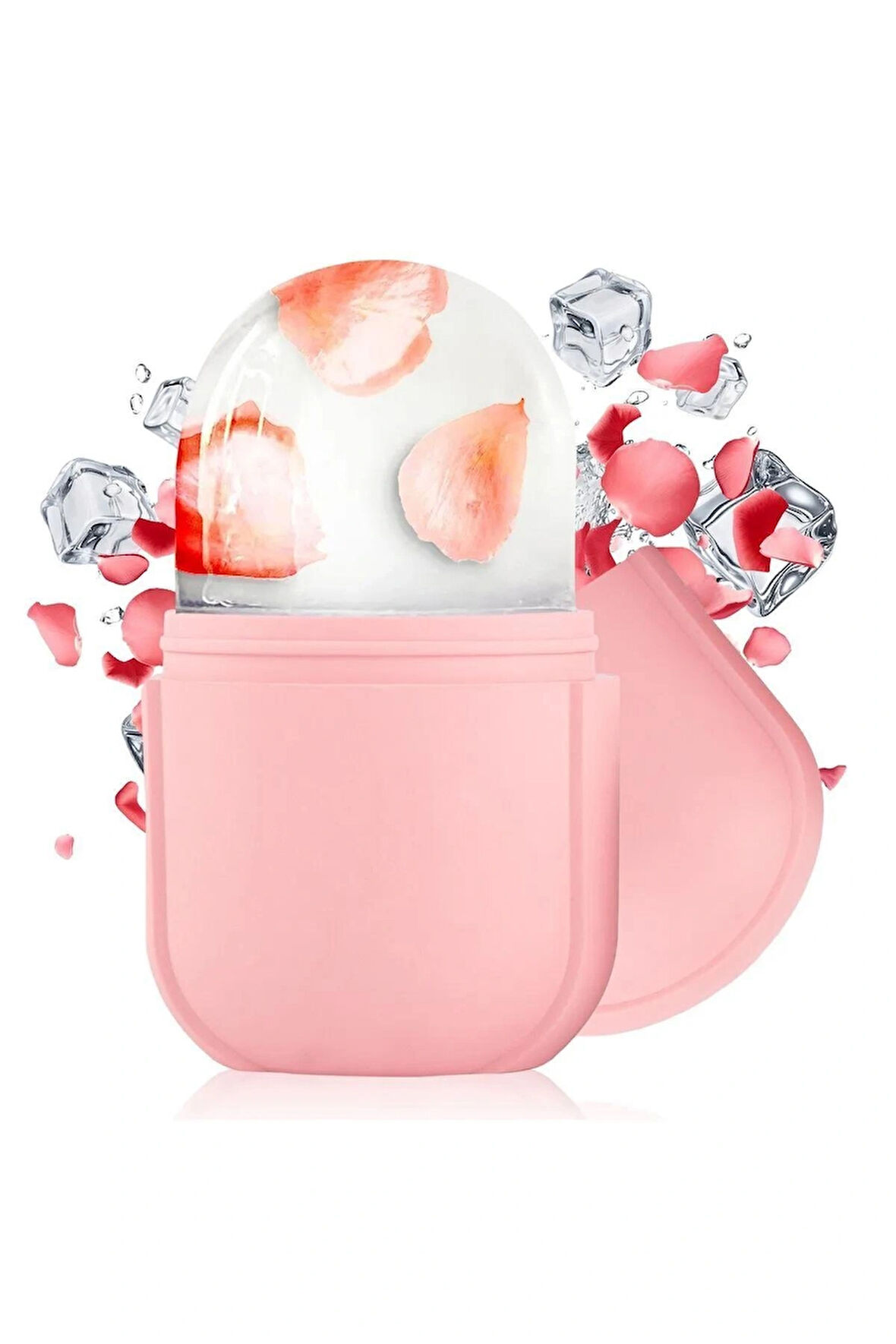 Yüz Masaj Buzu Contour Ice Cube Gua Sha Ice Roller Soğuk Terapi Doğal Bakım Ve Cilt Bakım Aleti