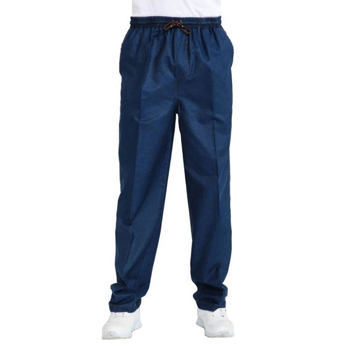 Şensel, Yazlık Kot Şalvar Pantolon, Lacivert, -108E1045-