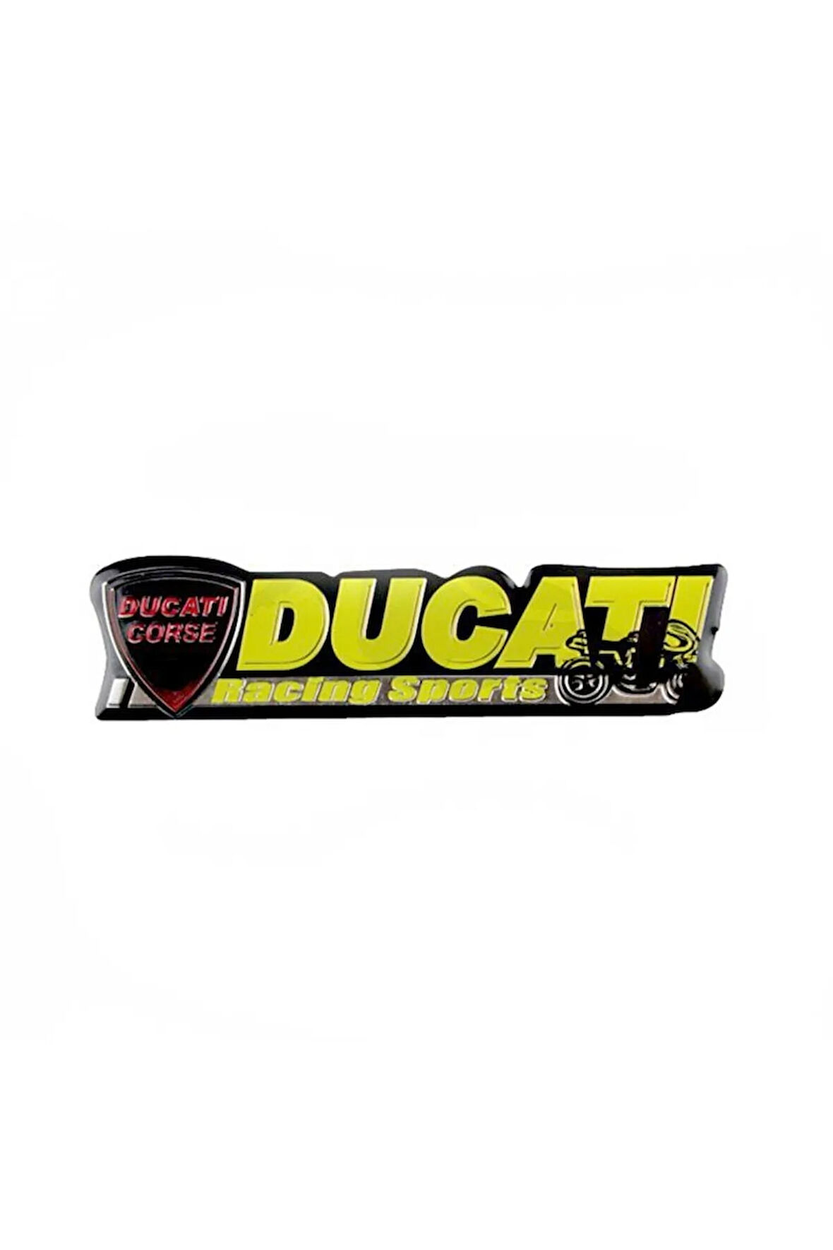 Ducati Racing Alüminyum Sticker Yapıştırma