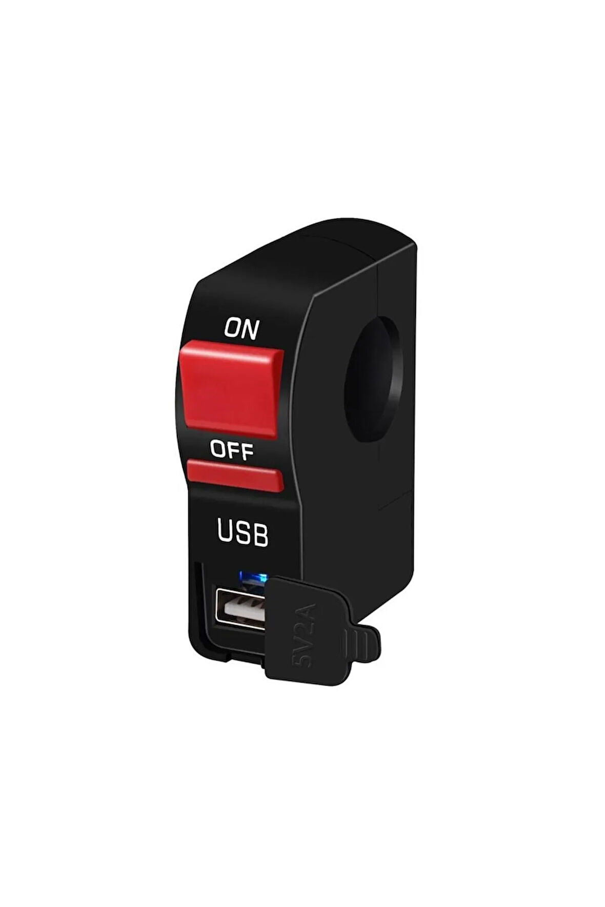 Gidon Tipi Usb Girişli Motosiklet Aç Kapa Butonu