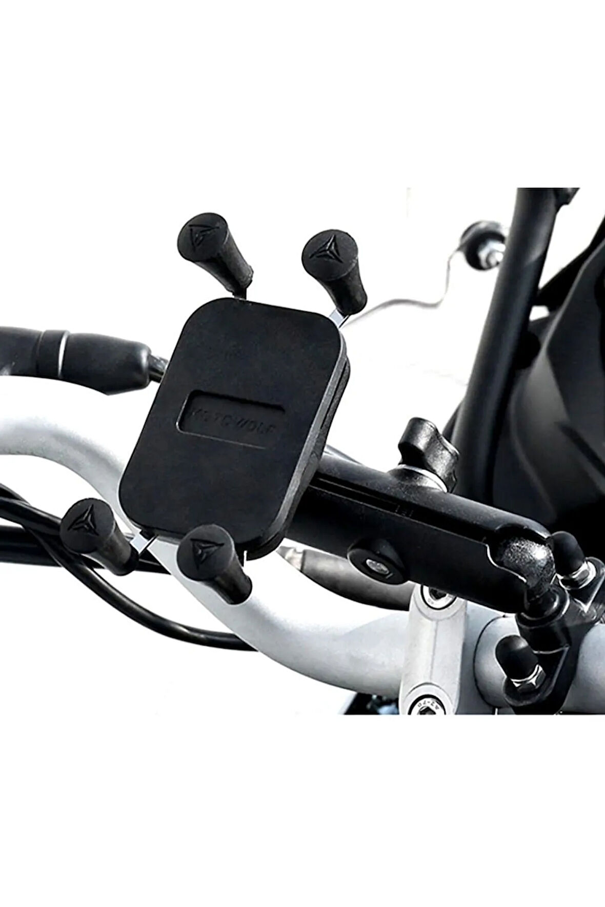 Motowolf Gidon Bağlantılı Motosiklet Bisiklet Telefon Tutucu