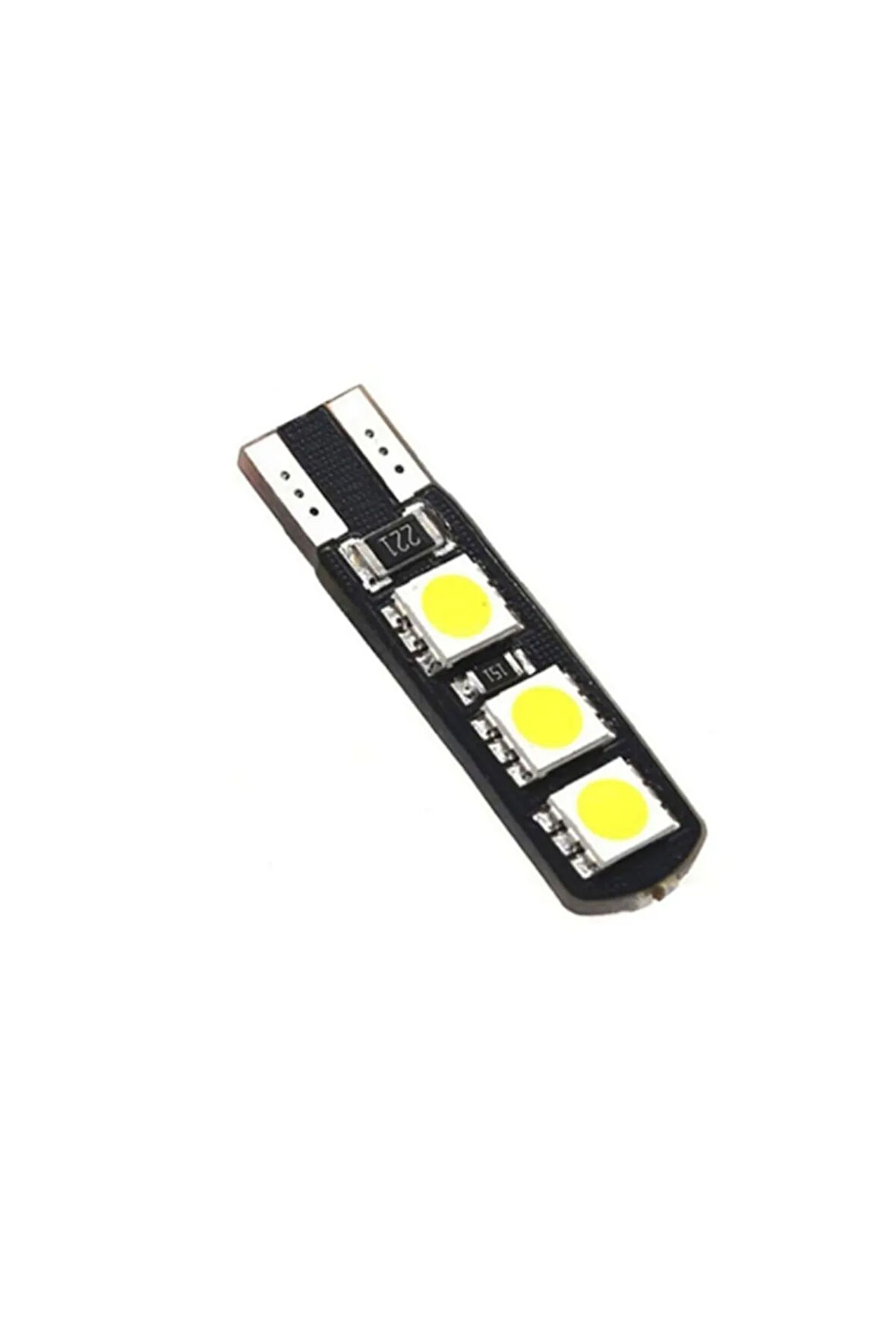 T10 Canbus Smd 5050 6 Ledli Evrensel Beyaz Led Tekli