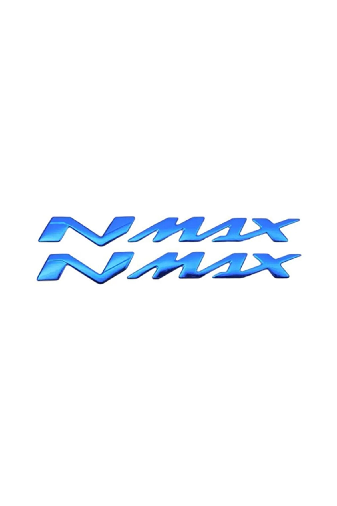 Yamaha Nmax Kabartmalı Sticker Solmayan Etiket Takımı Mavi