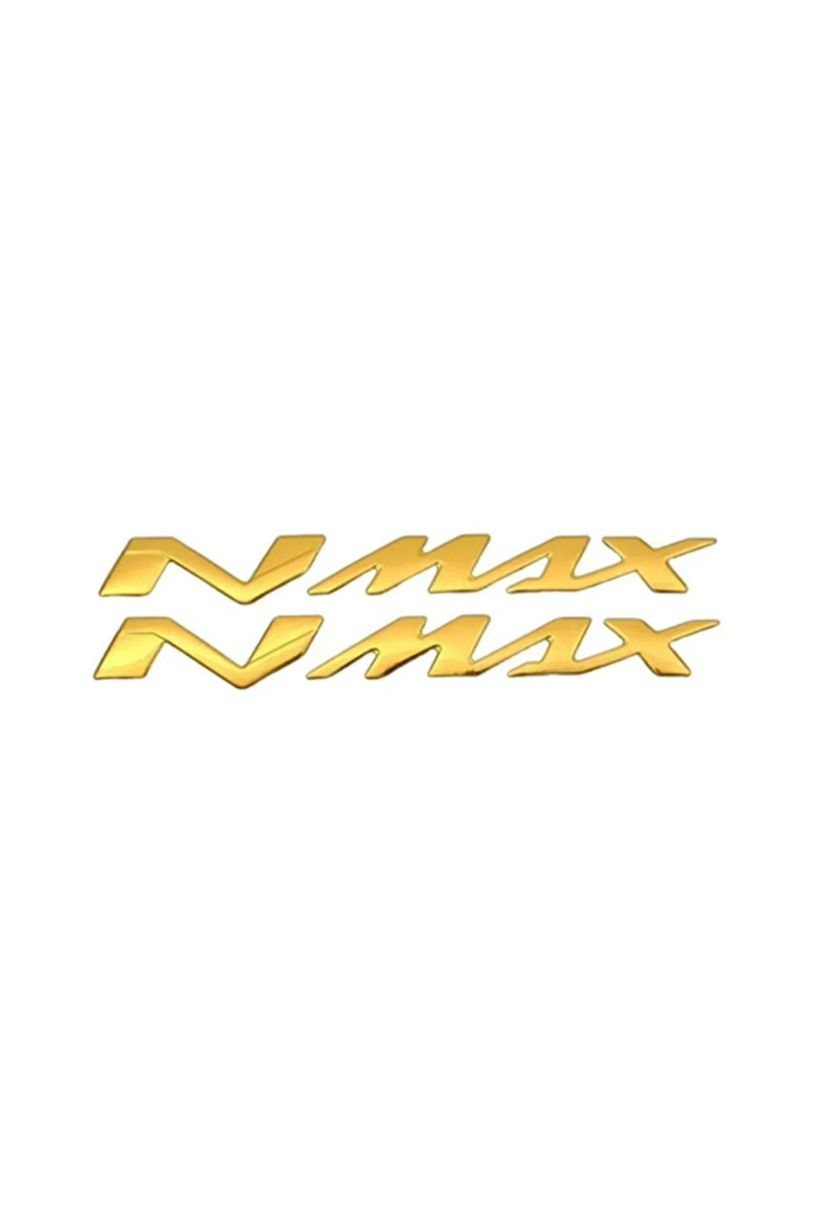 Yamaha Nmax Kabartmalı Sticker Solmayan Etiket Takımı Altın