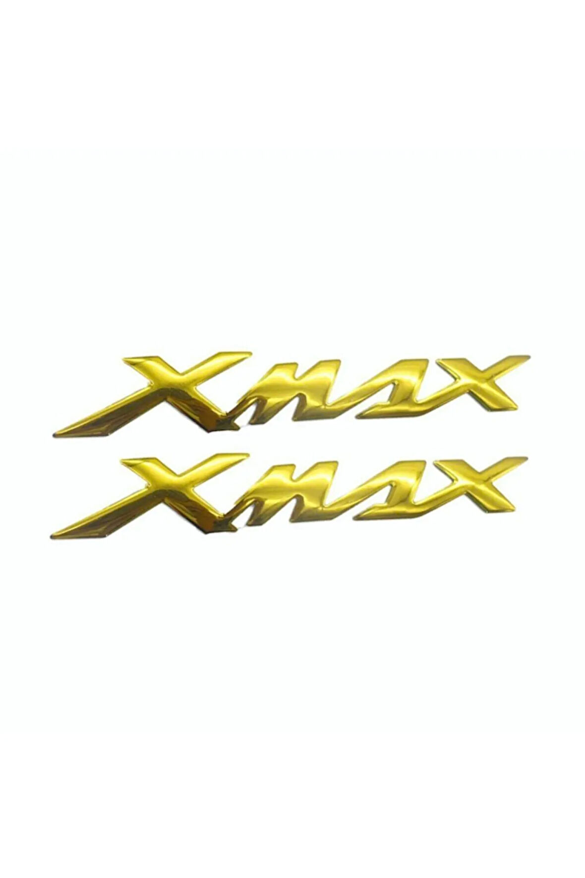 Yamaha Xmax Kabartmalı Sticker Solmayan Etiket Takımı Altın