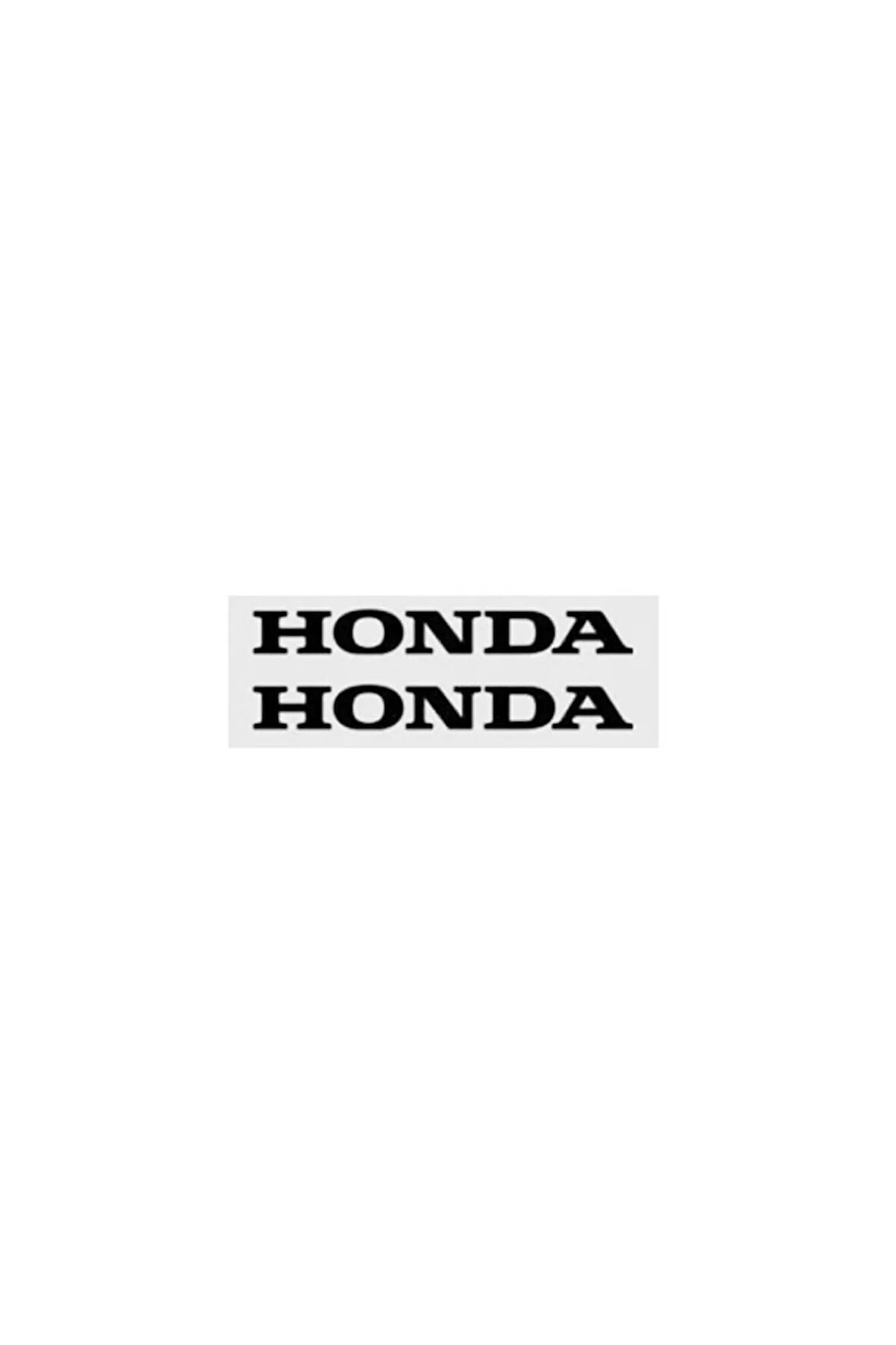Honda Motosiklet Otomobil Sticker Etiket Takımı 2’li Paket
