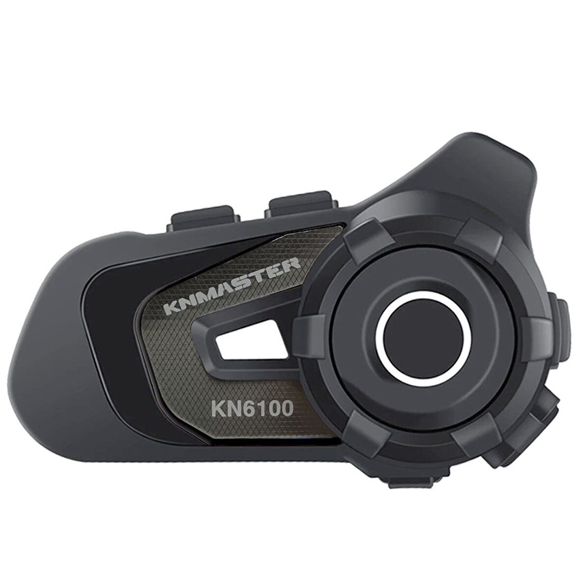 KNMASTER KN6100 MOTOSİKLET KASK İNTERKOM BLUETOOTH KULAKLIK SETİ - GRİ