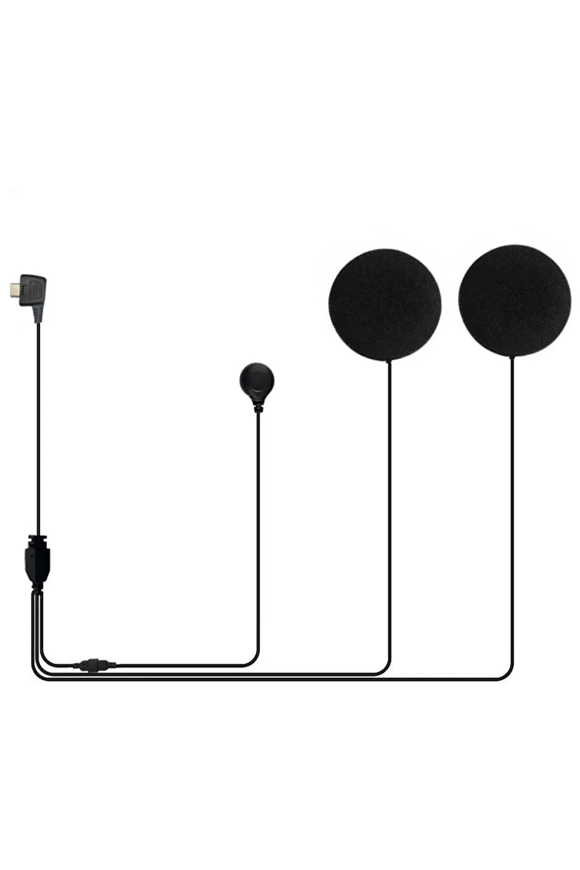 Cmmk-06 Plus Bluetooth Intercom Seti Uyumlu Kapalı Kask Kulaklık Seti K4871