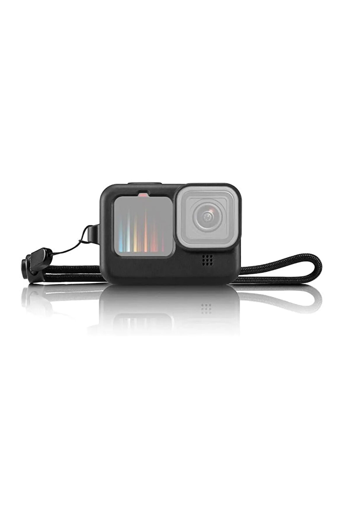 Gopro Hero 9/10/11/12/13 Uyumlu Yumuşak Silikon Kamera Kılıfı Lens Kapağı Koruyucu Çerçeve Kılıf