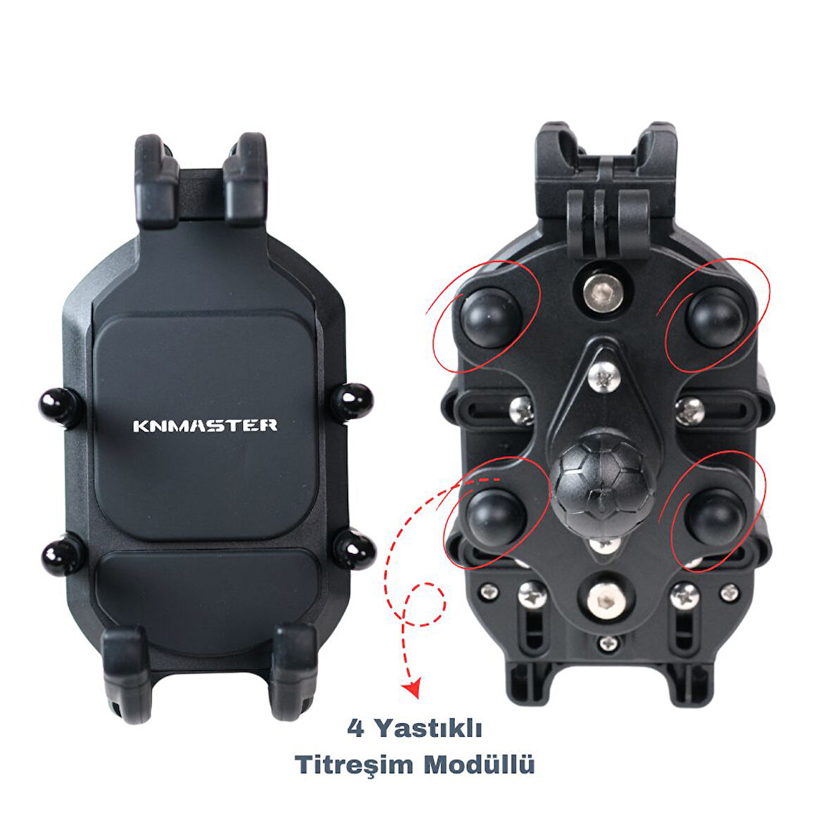 KNMASTER TT-860 TİTREŞİM ENGELLEYİCİLİ TELEFON TUTUCU
